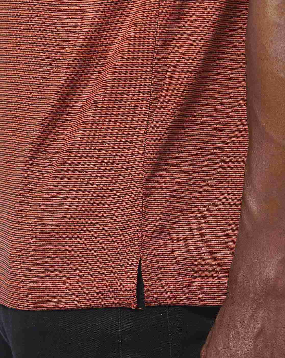 DUKE | Striped Polo T-shirt with Patch Pocket|4