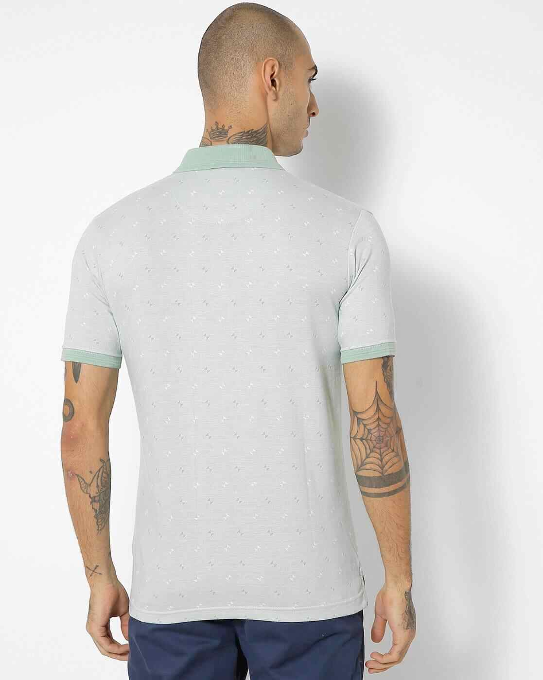 DUKE | Textured Polo T-shirt with Patch Pocket|1