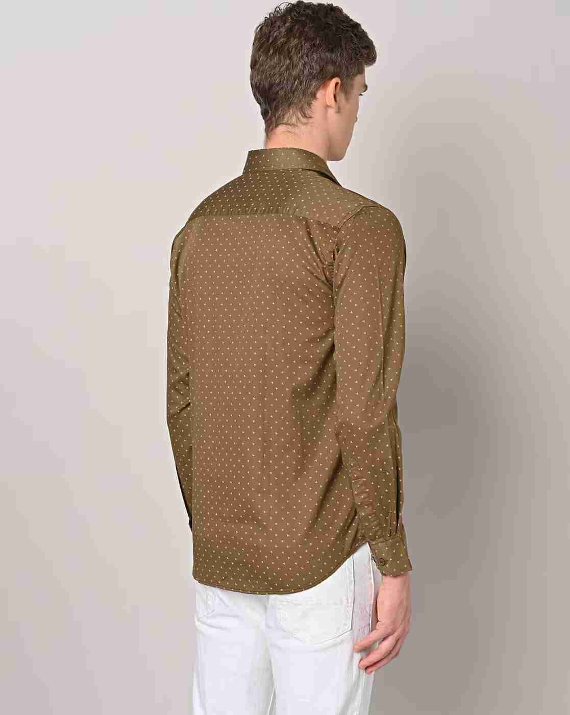 DUKE | Men Printed Slim Fit Shirt|3