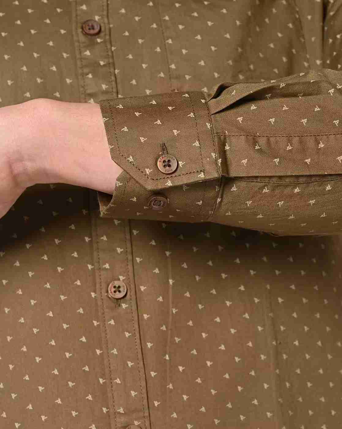 DUKE | Men Printed Slim Fit Shirt|5