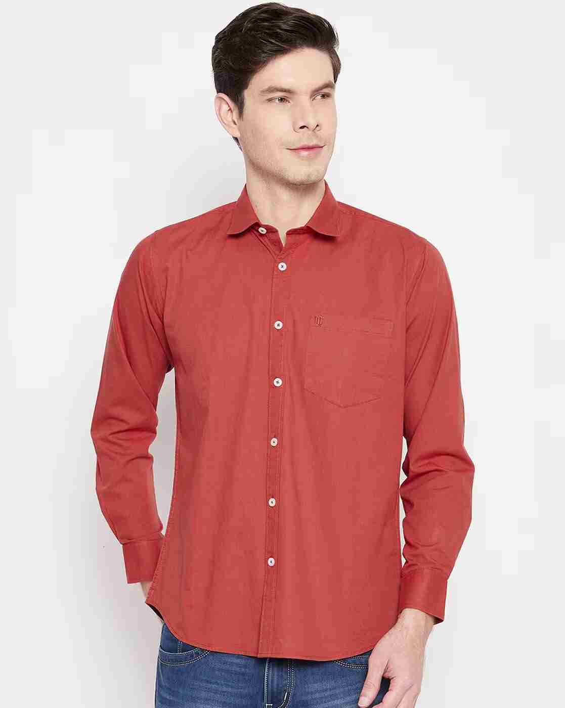 DUKE | Men Slim Fit Shirt with Patch Pocket|0