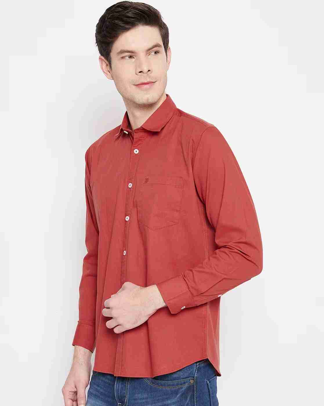 DUKE | Men Slim Fit Shirt with Patch Pocket|1