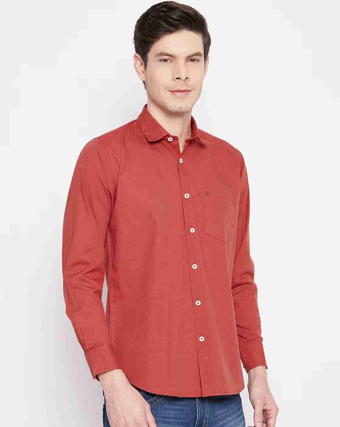 DUKE | Men Slim Fit Shirt with Patch Pocket|2