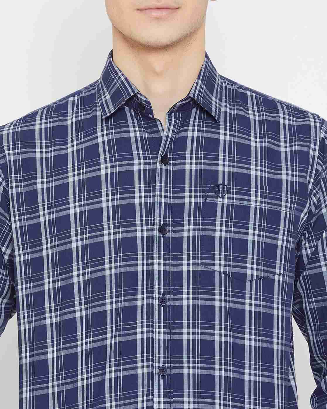 DUKE | Slim Fit Shirt with Contrast Mandarin Collar|5