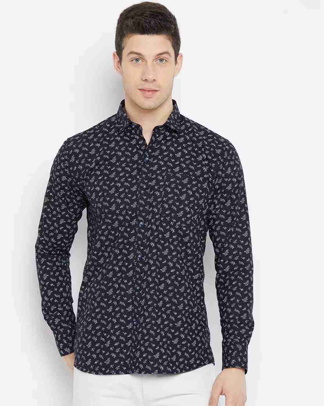 DUKE | Men Printed Slim Fit Shirt|0