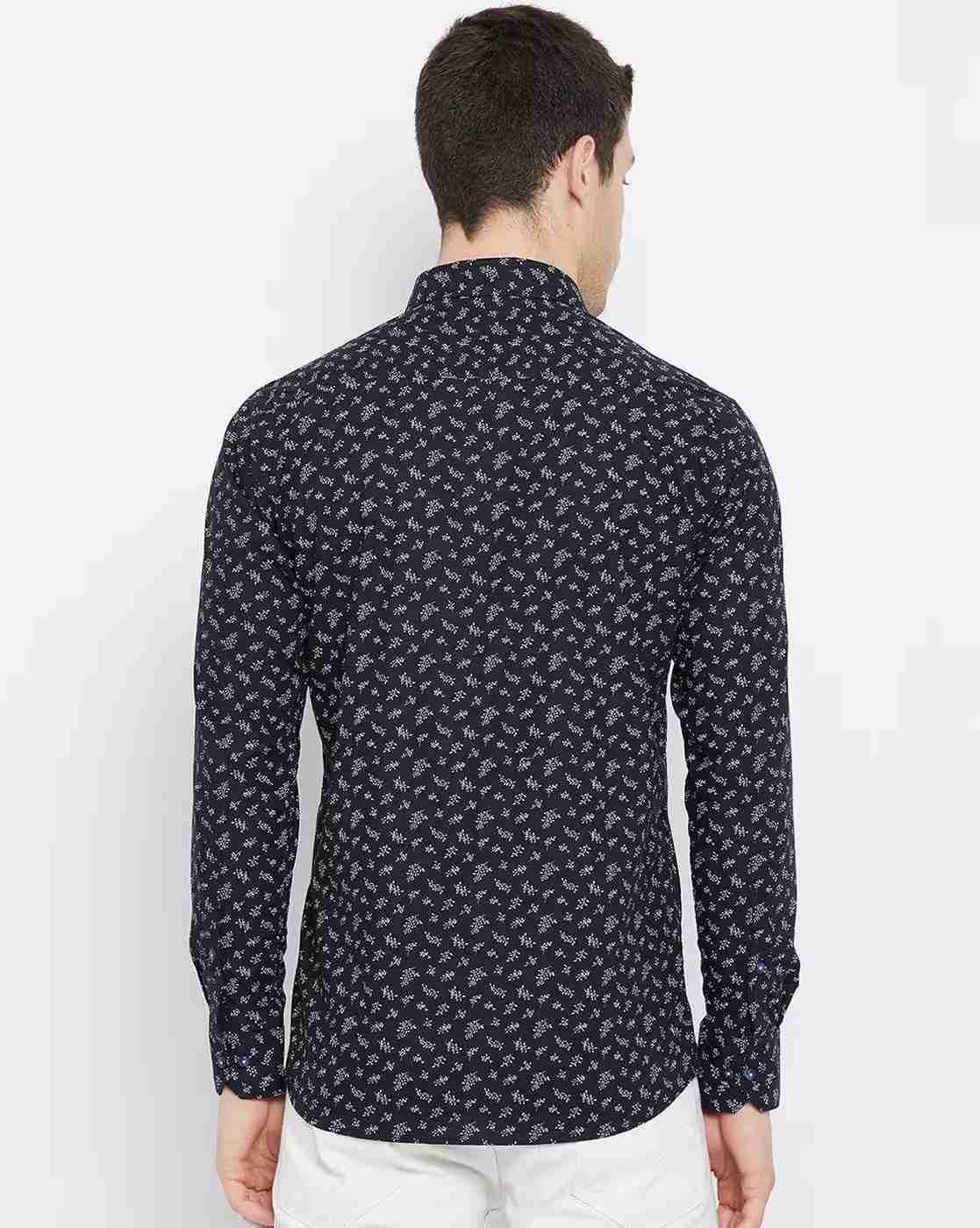 DUKE | Men Printed Slim Fit Shirt|3