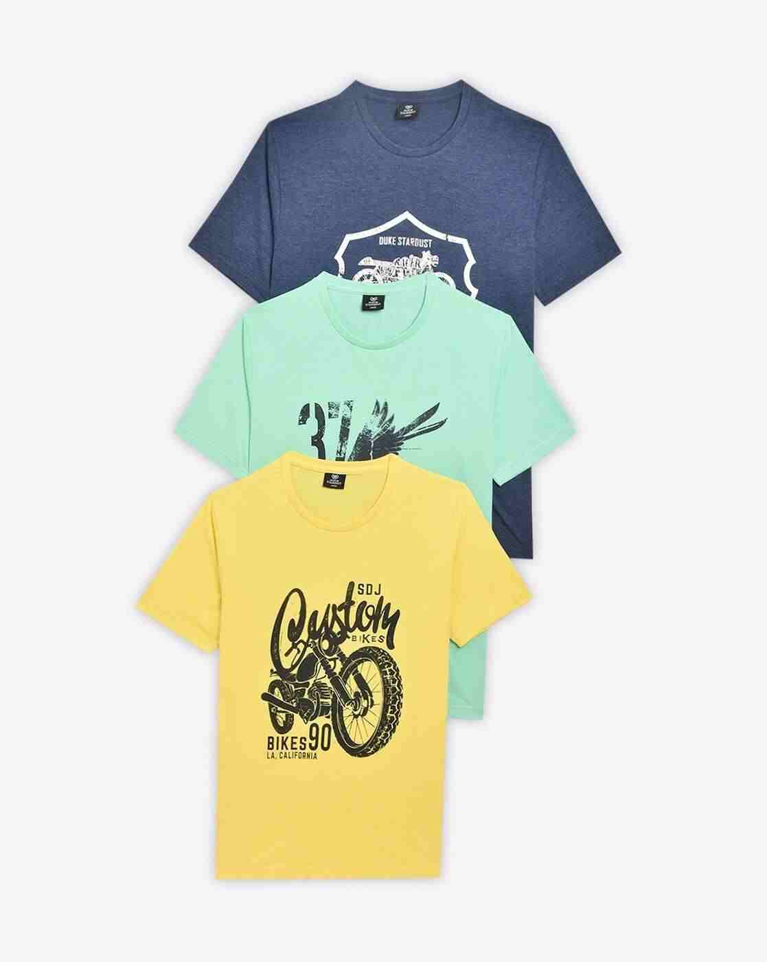 Pack of 3 Slim Fit Crew-Neck T-shirts