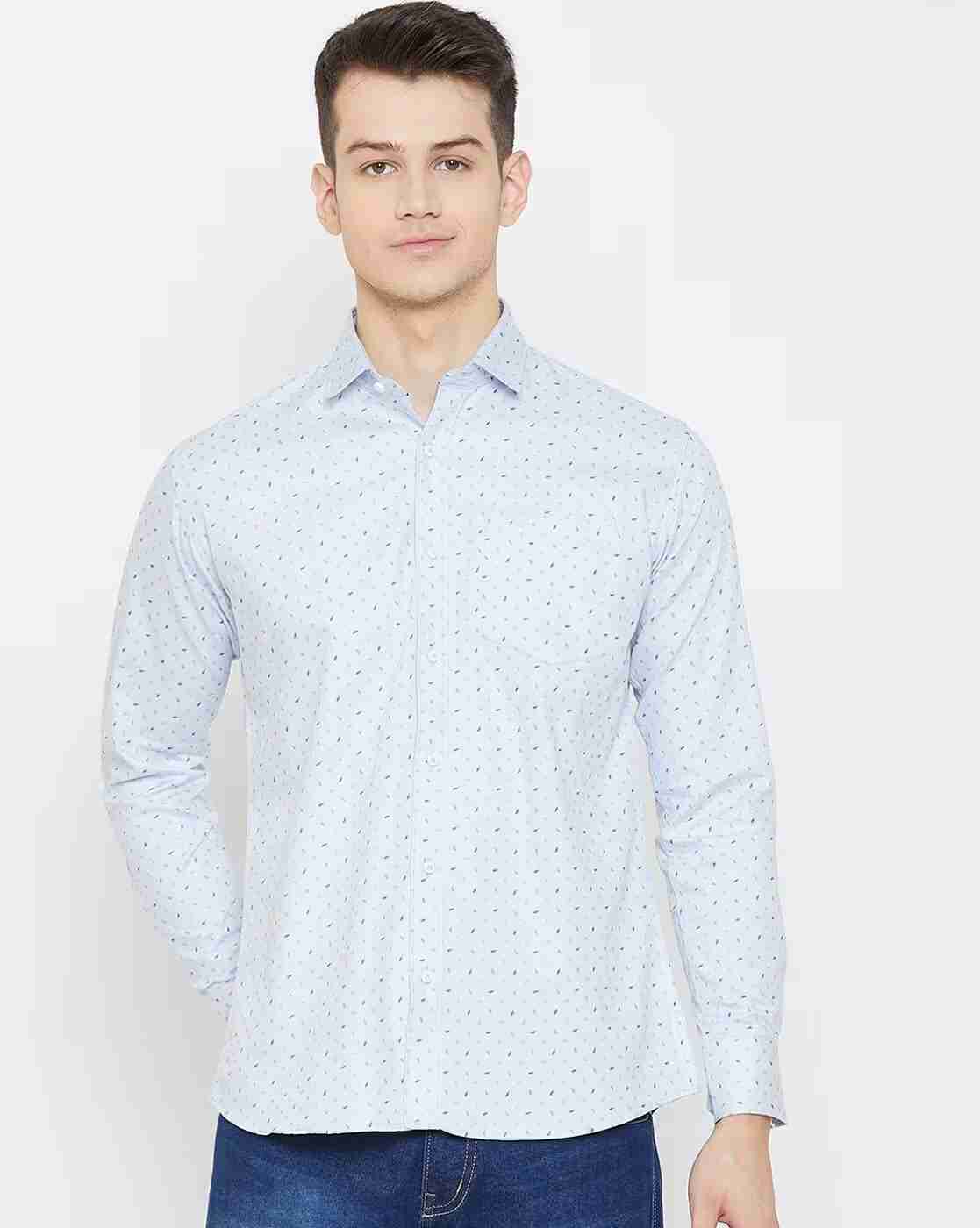 DUKE | Micro Print Slim Fit Shirt|0
