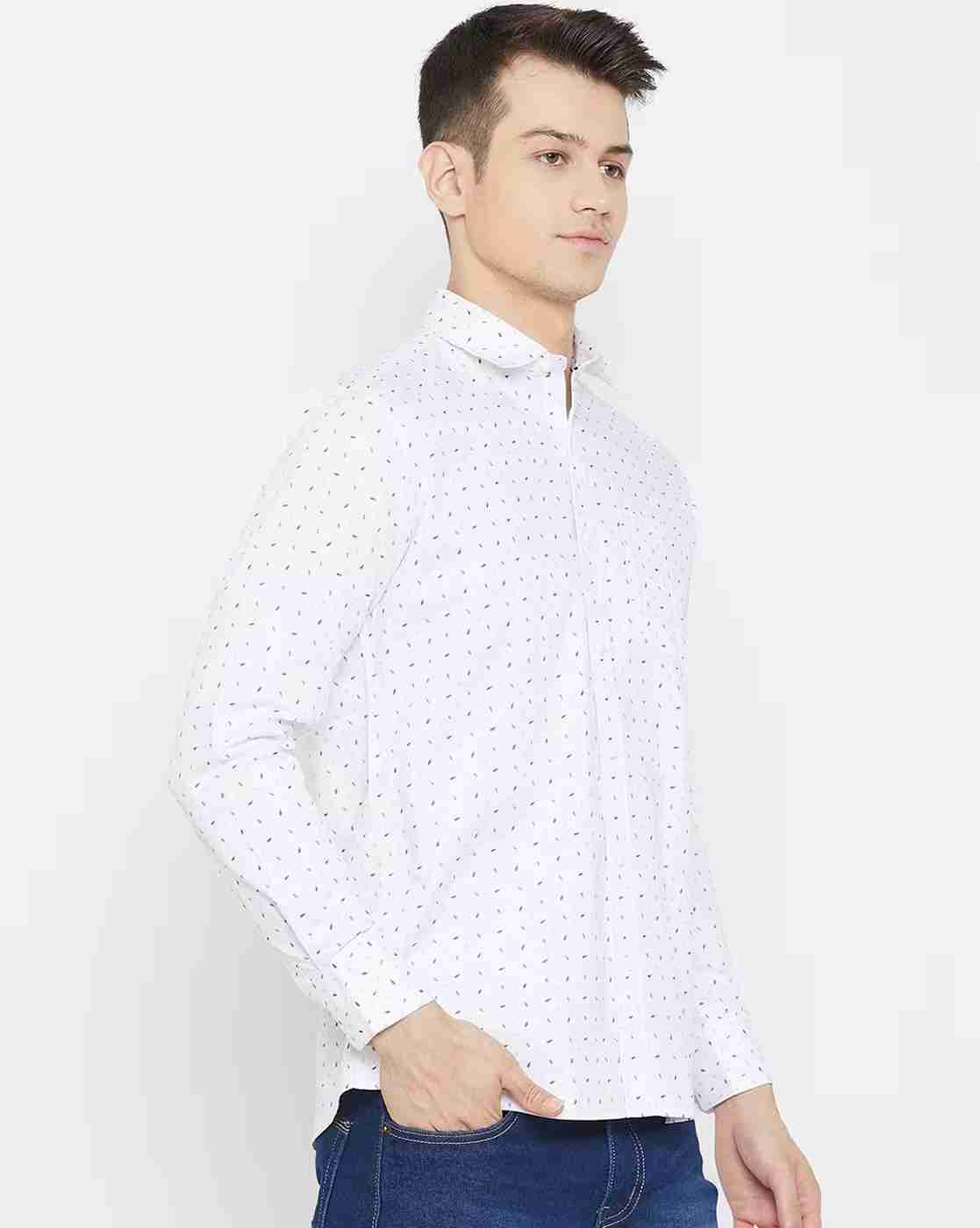DUKE | Micro Print Slim Fit Shirt|2