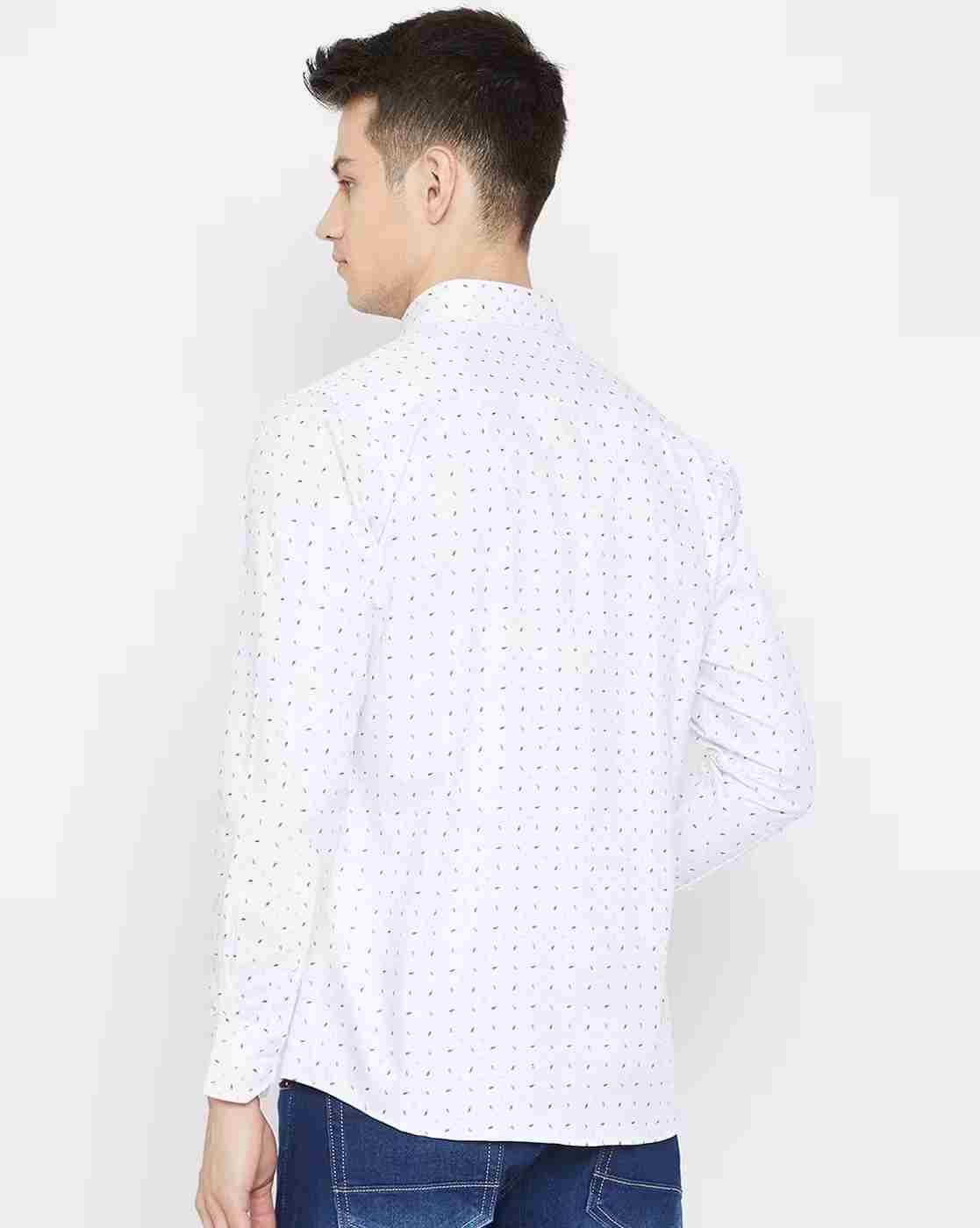 DUKE | Micro Print Slim Fit Shirt|3