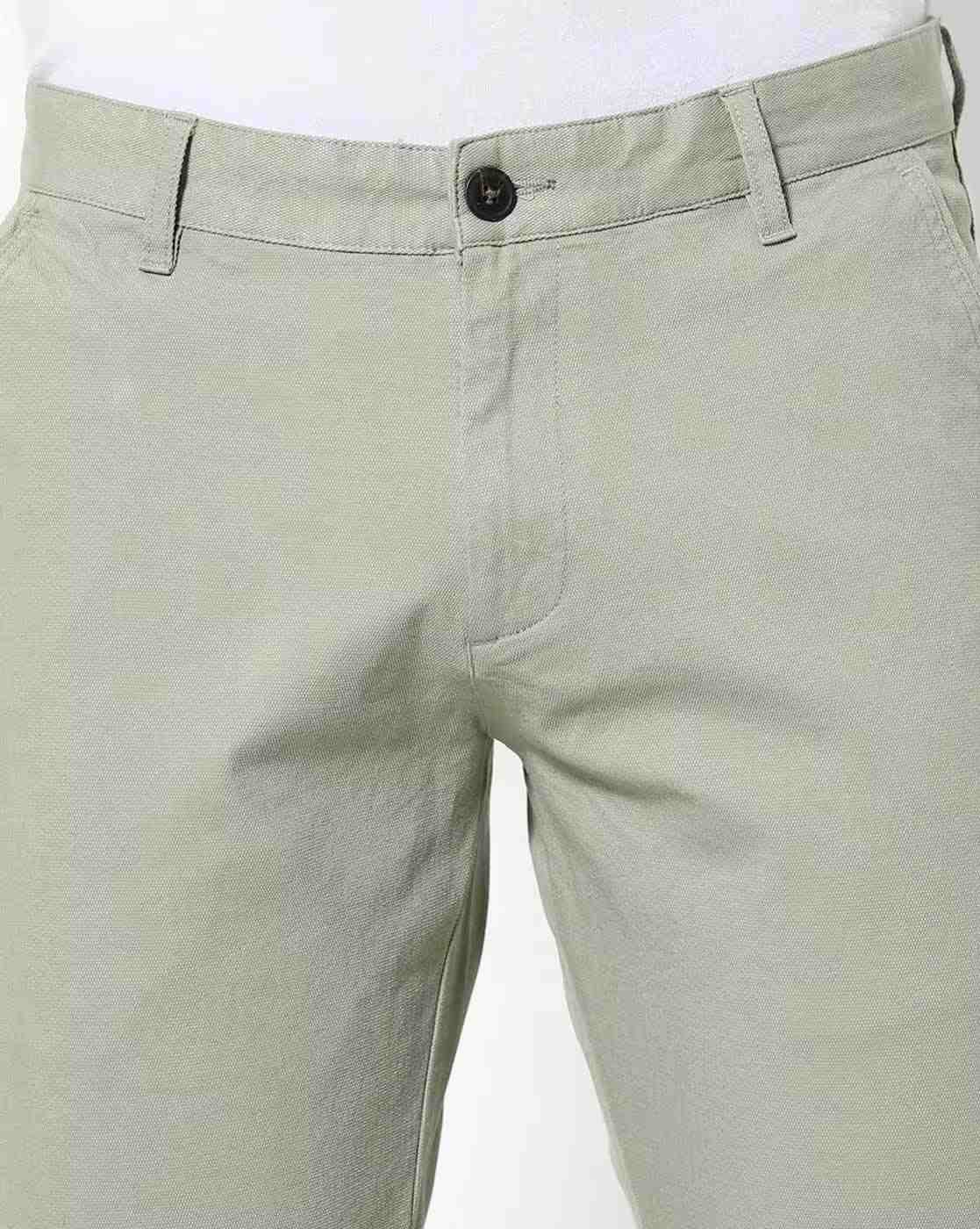DUKE | Men Relaxed Fit Flat-Front Chinos|3