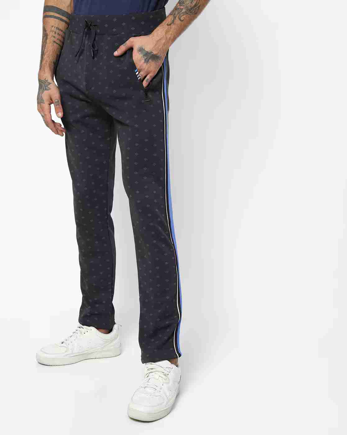 DUKE | Printed Track Pants with Elasticated Waistband|0