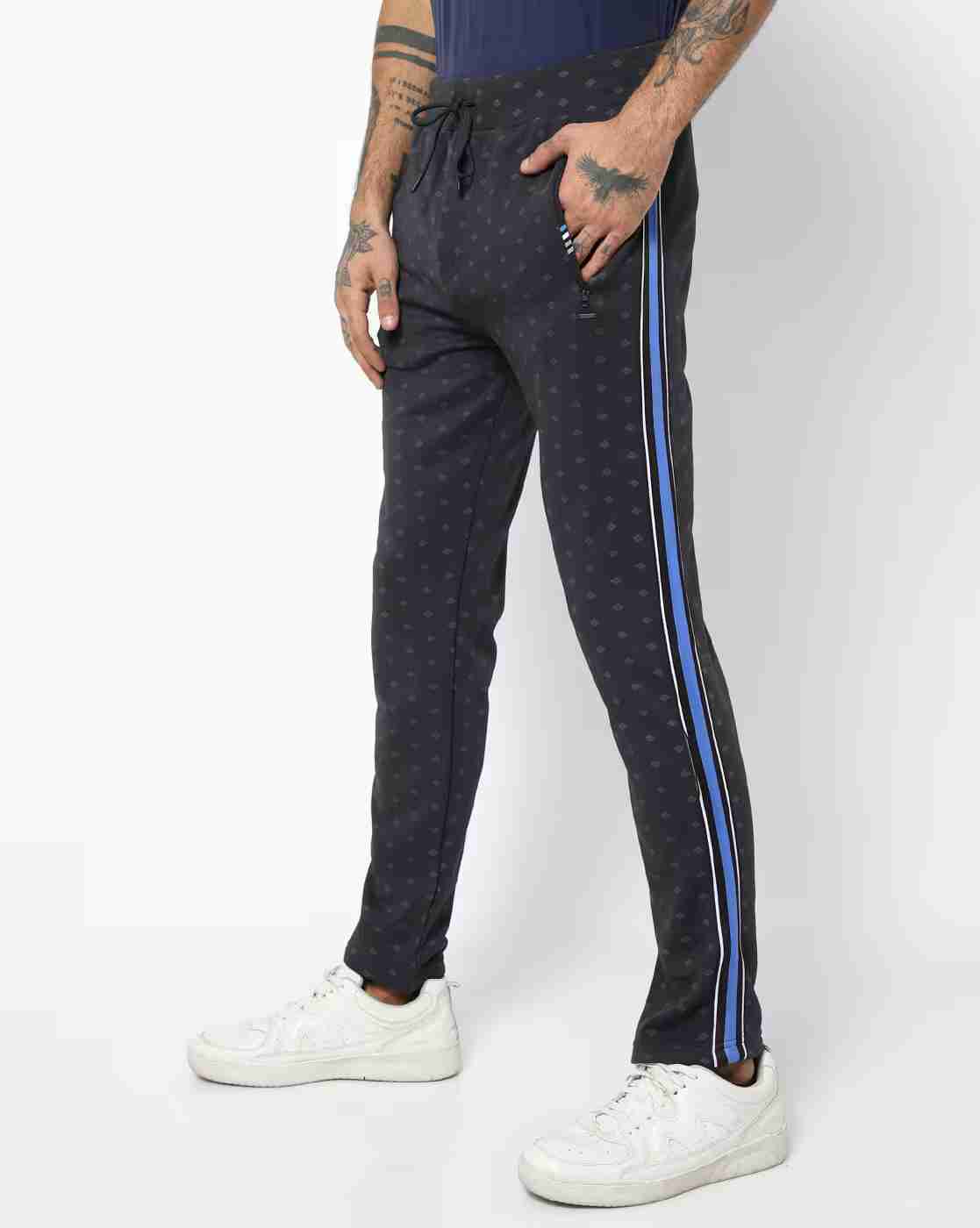 DUKE | Printed Track Pants with Elasticated Waistband|1