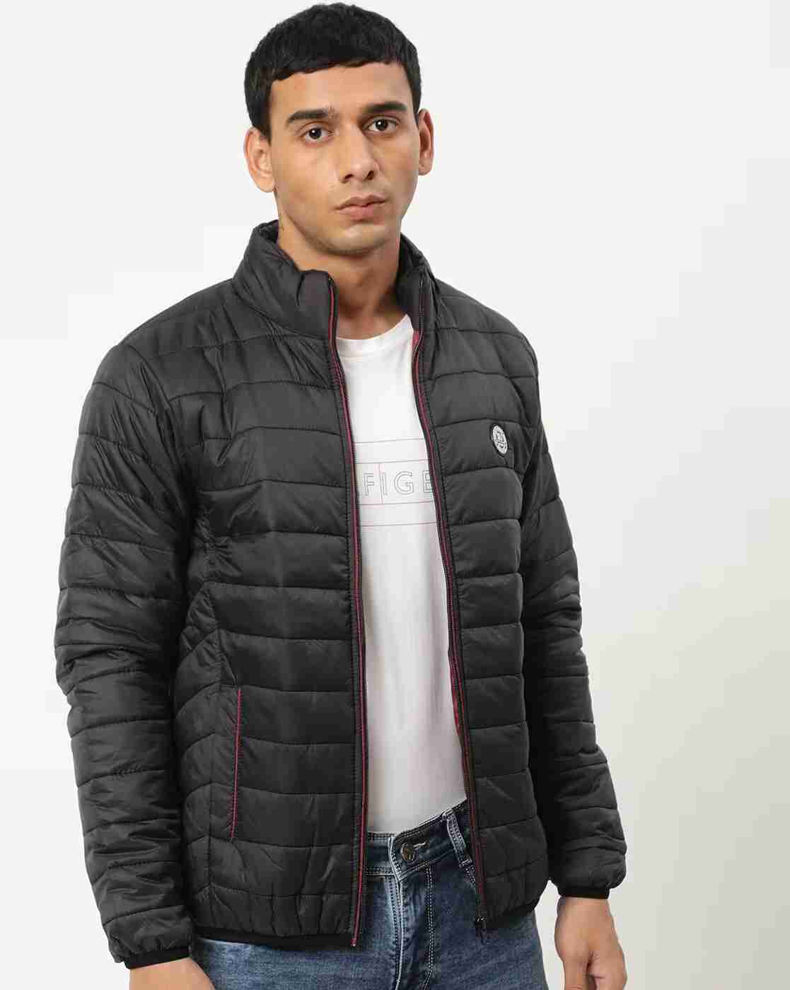 Quilted Slim Fit Bomber Jacket