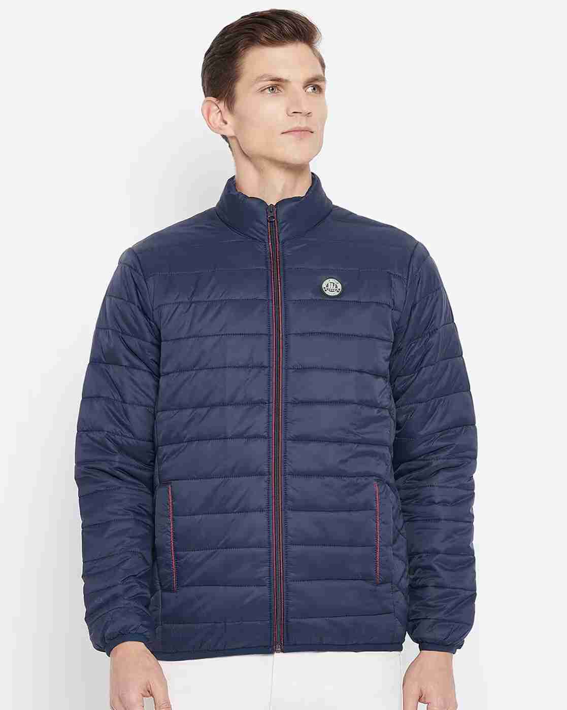 Quilted Slim Fit Bomber Jacket