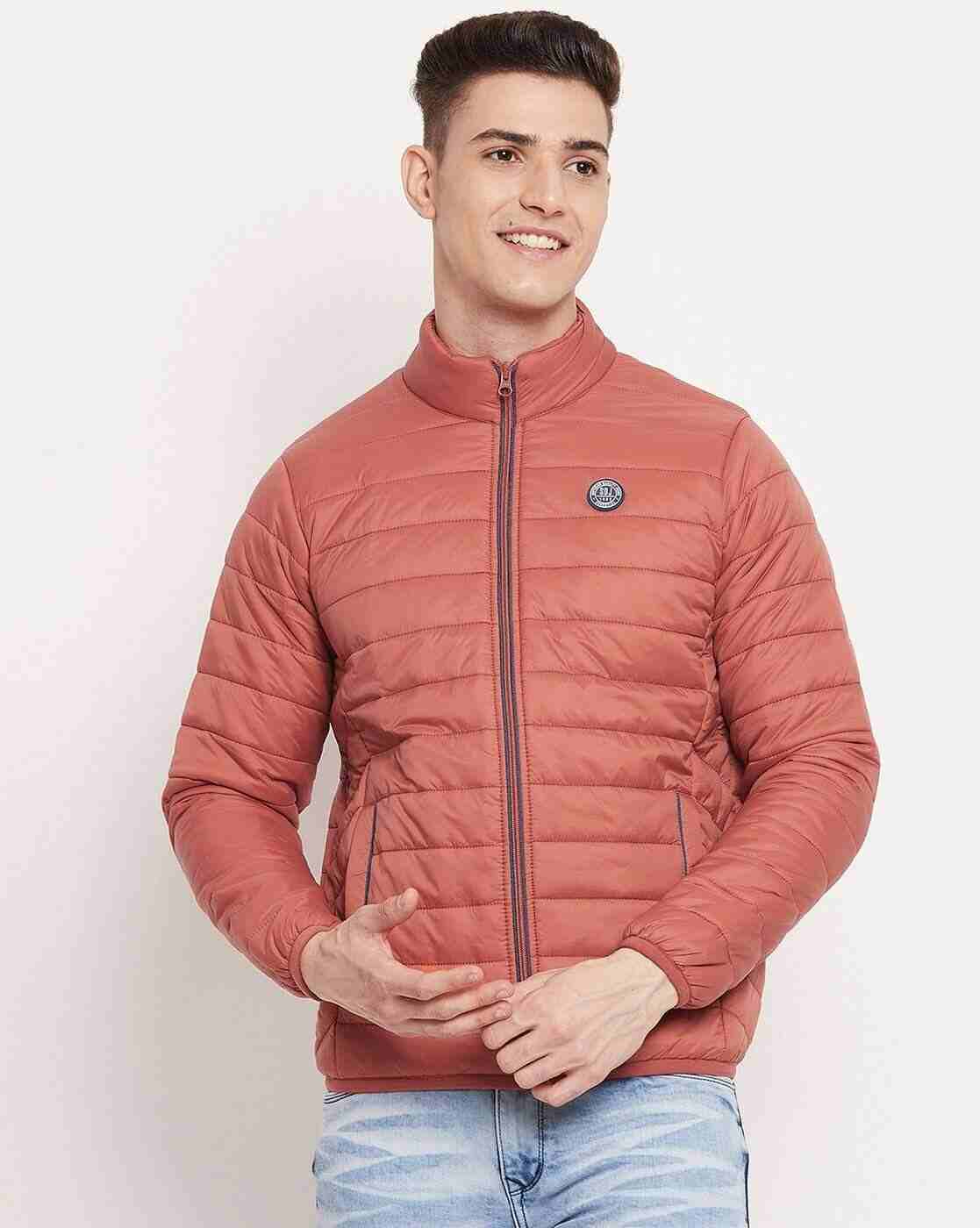 Quilted Slim Fit Bomber Jacket