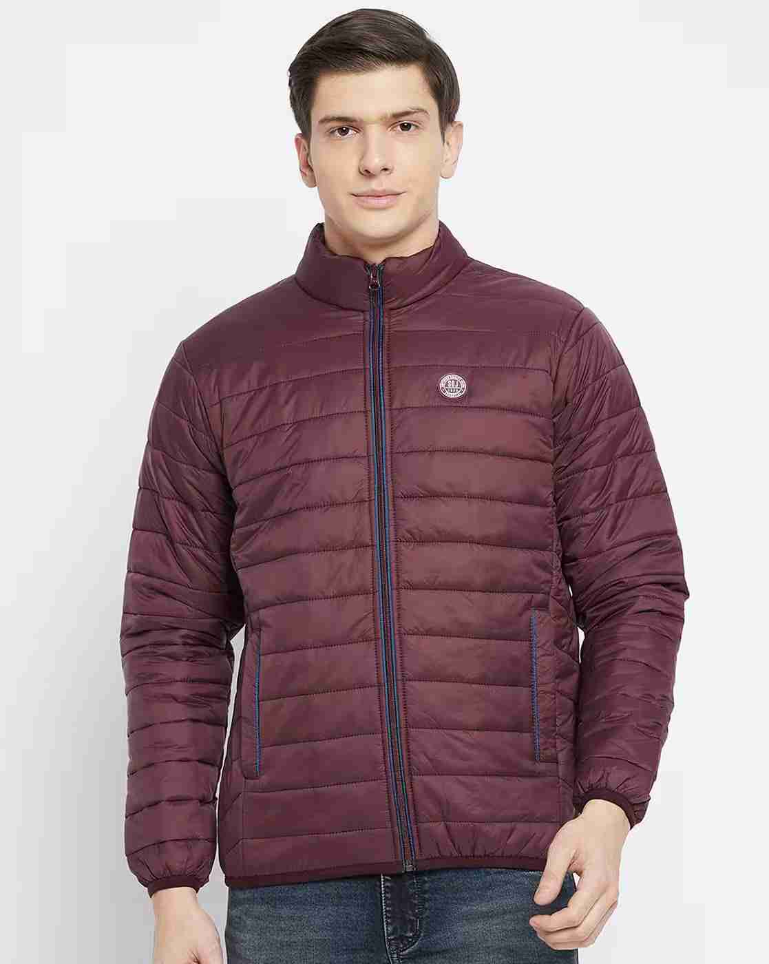 Quilted Slim Fit Bomber Jacket