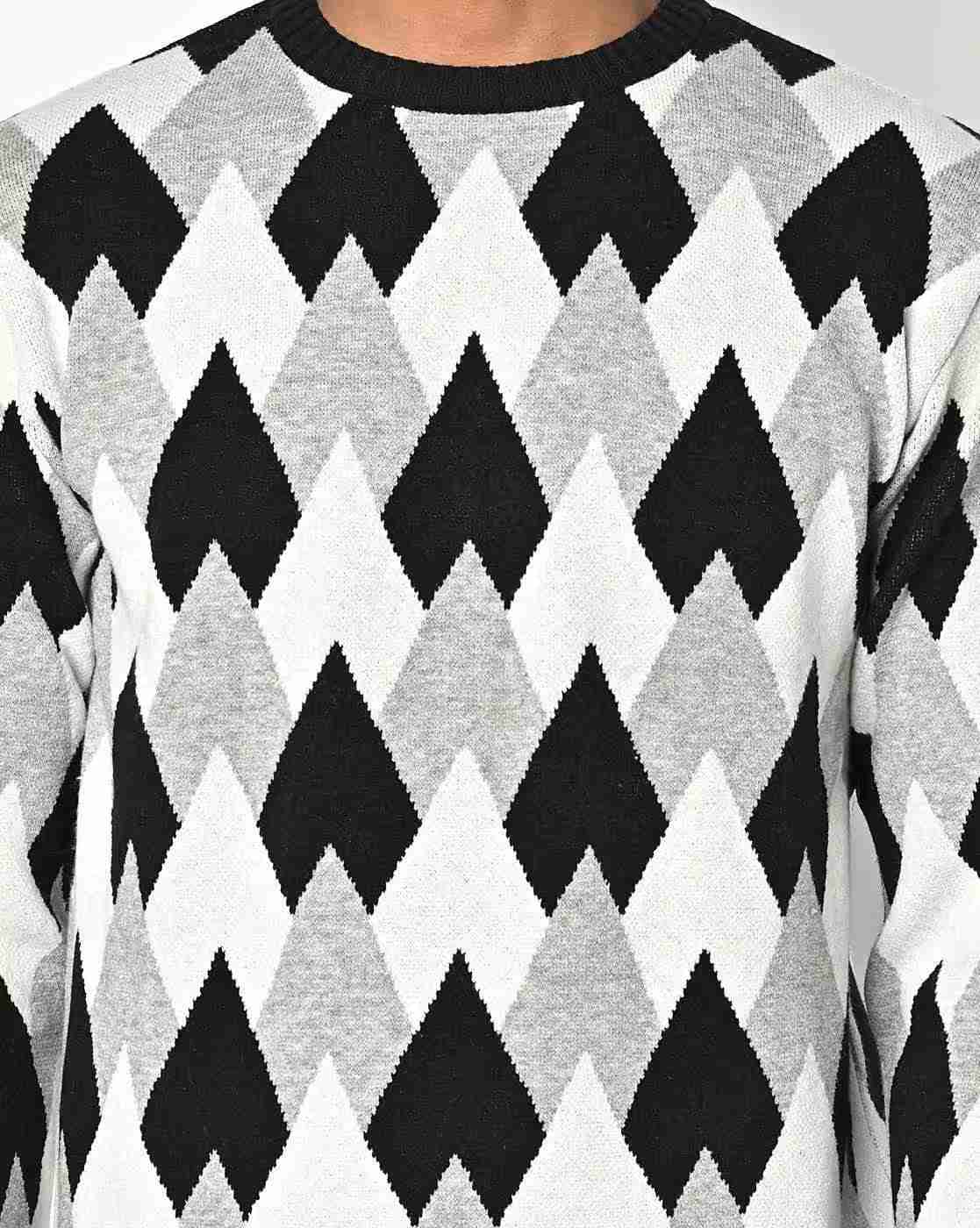 DUKE | Printed Crew-Neck Pullover|4
