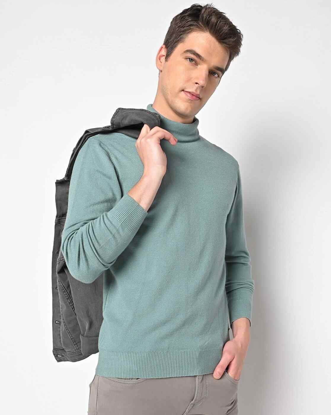 DUKE | Turtle-Neck Pullover with Ribbed Hems|0