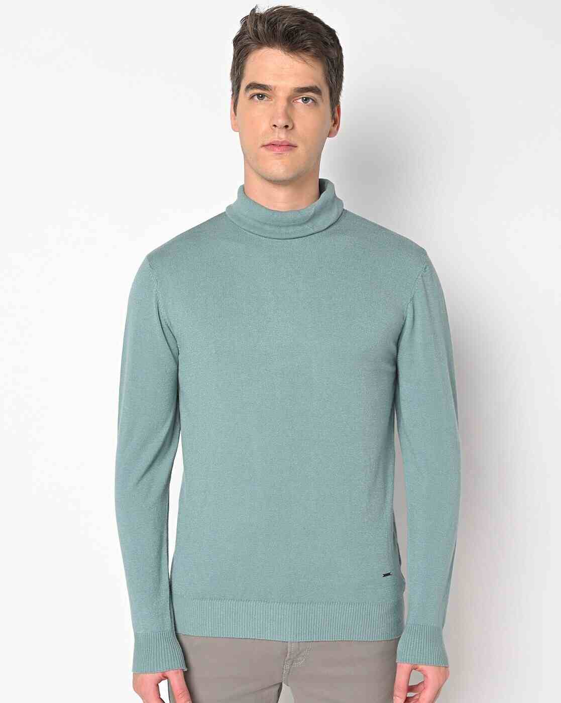 DUKE | Turtle-Neck Pullover with Ribbed Hems|2