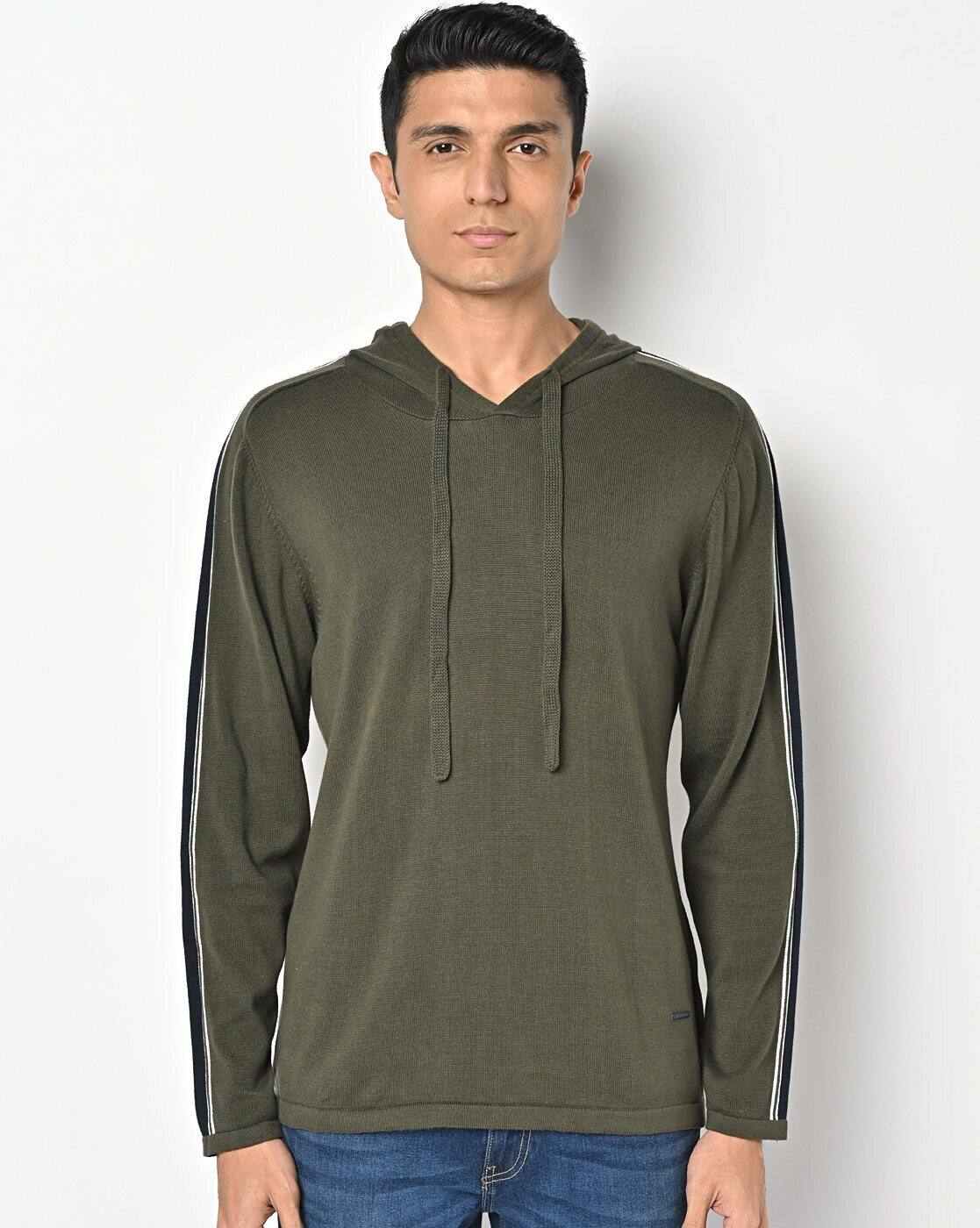 DUKE | Hoodie with Contrast Tapping|1