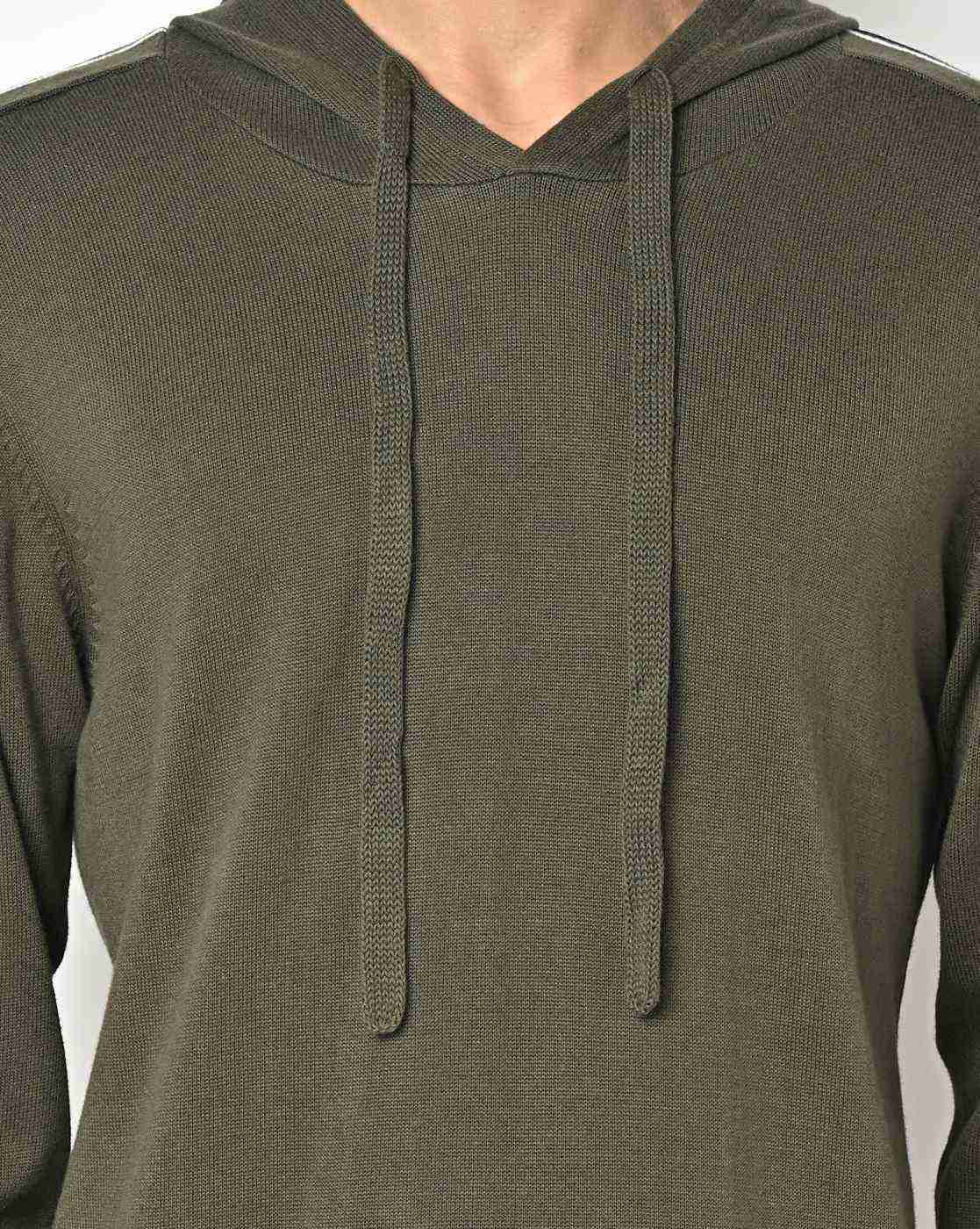 DUKE | Hoodie with Contrast Tapping|3