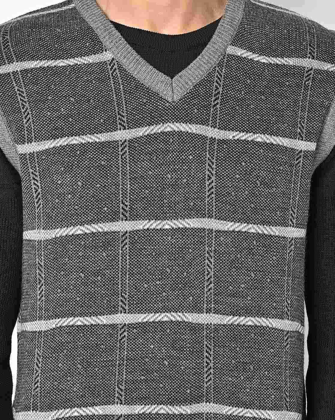 DUKE | Checked Reversible Pullover|4