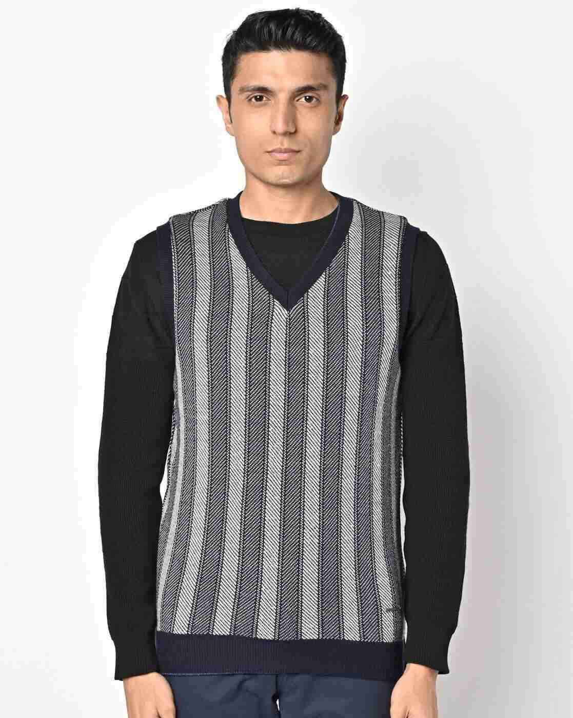 DUKE | Striped Reversible Pullover|2