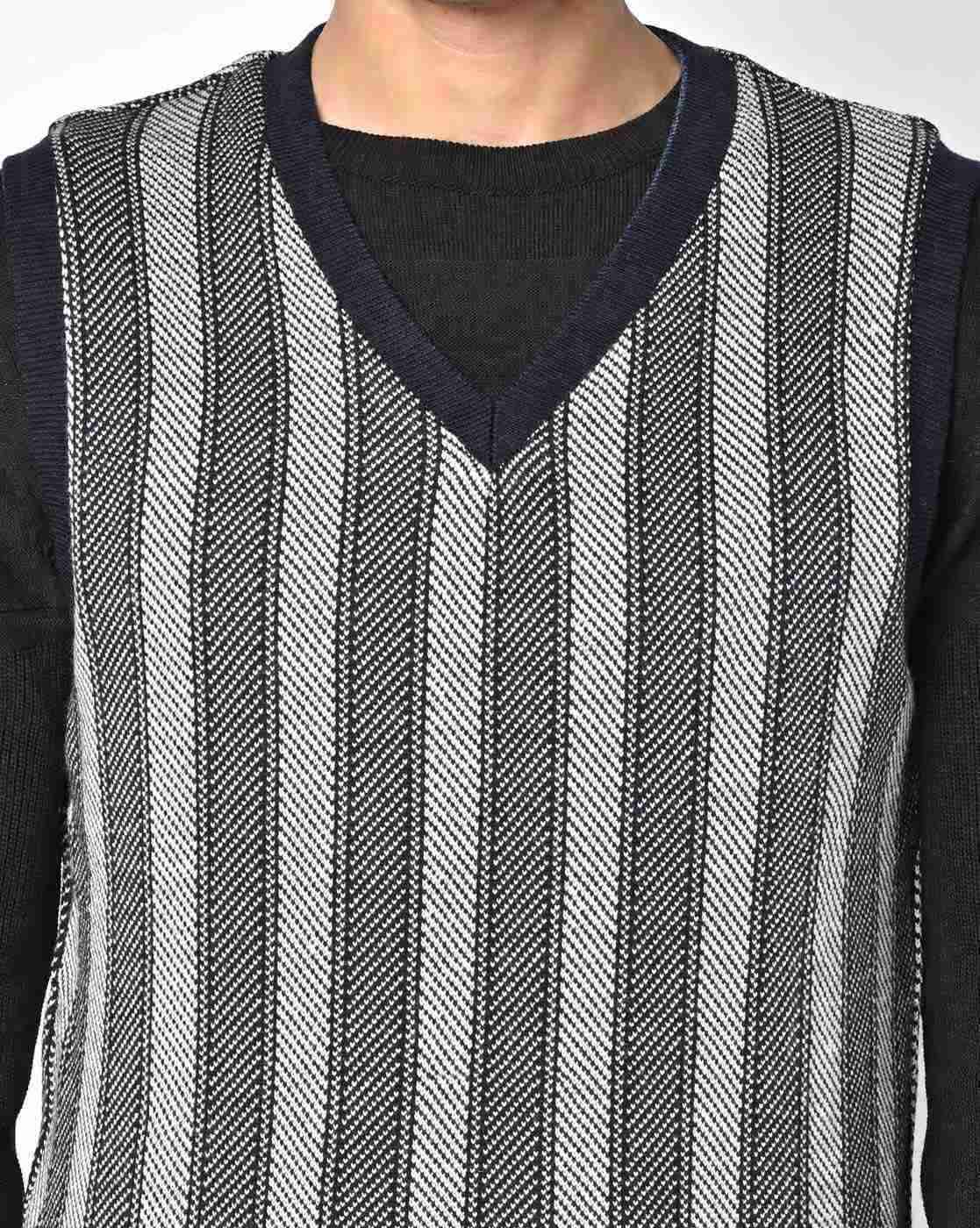 DUKE | Striped Reversible Pullover|4