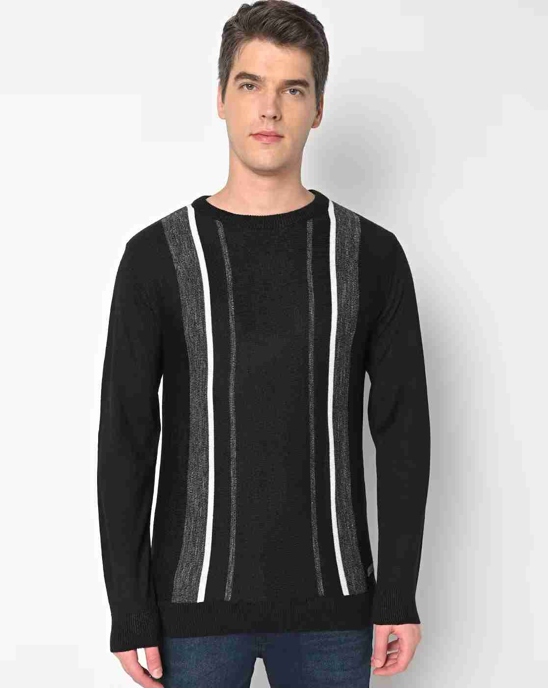 DUKE | Striped Crew-Neck Pullover|1
