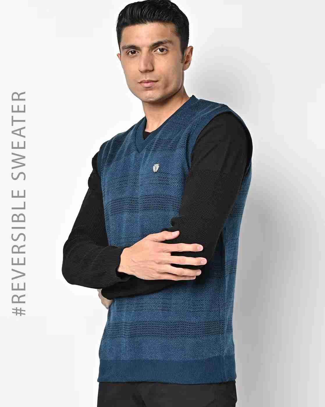 DUKE | Striped Reversible Pullover|0
