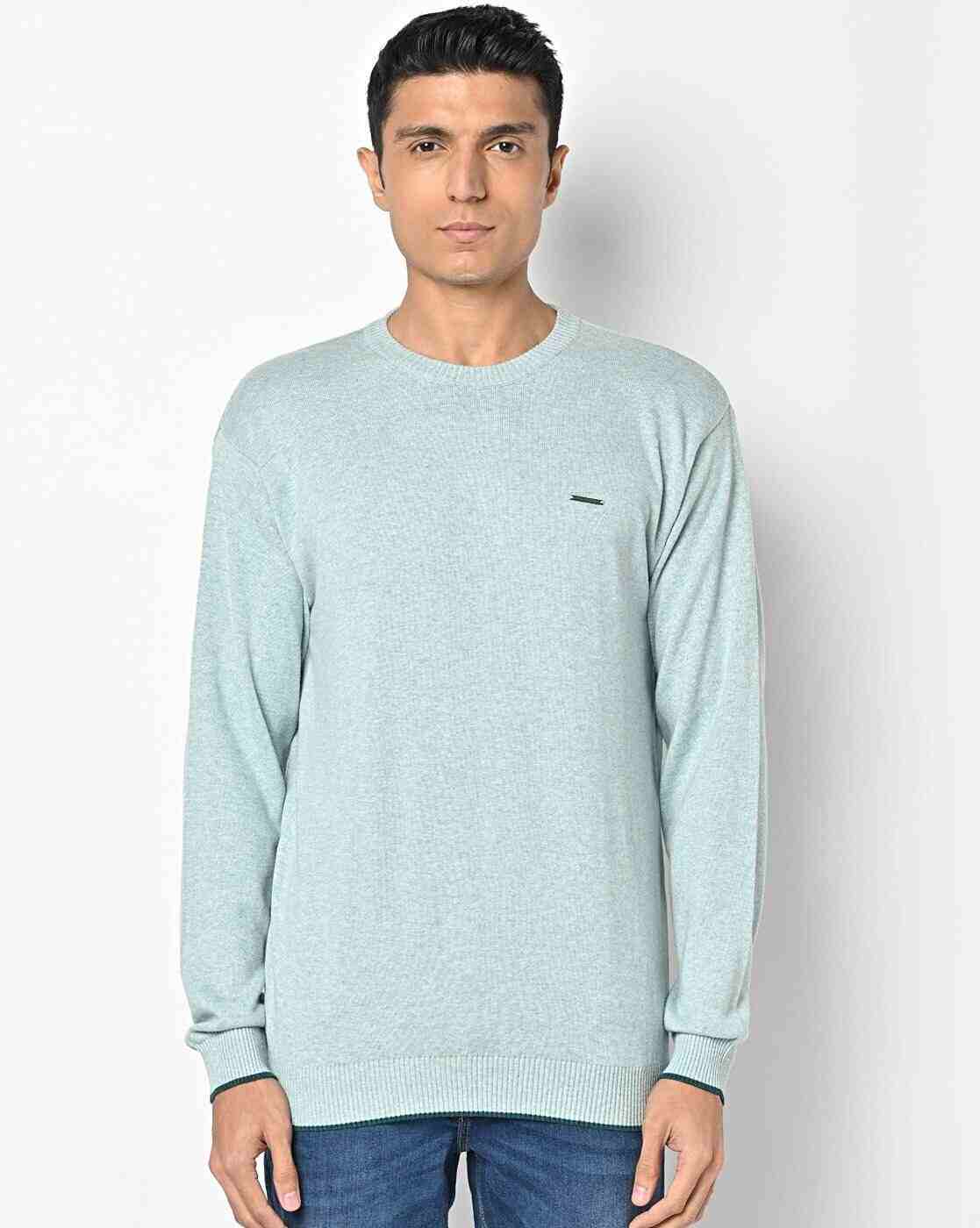 DUKE | Crew-Neck Pullover with Ribbed Hems|1