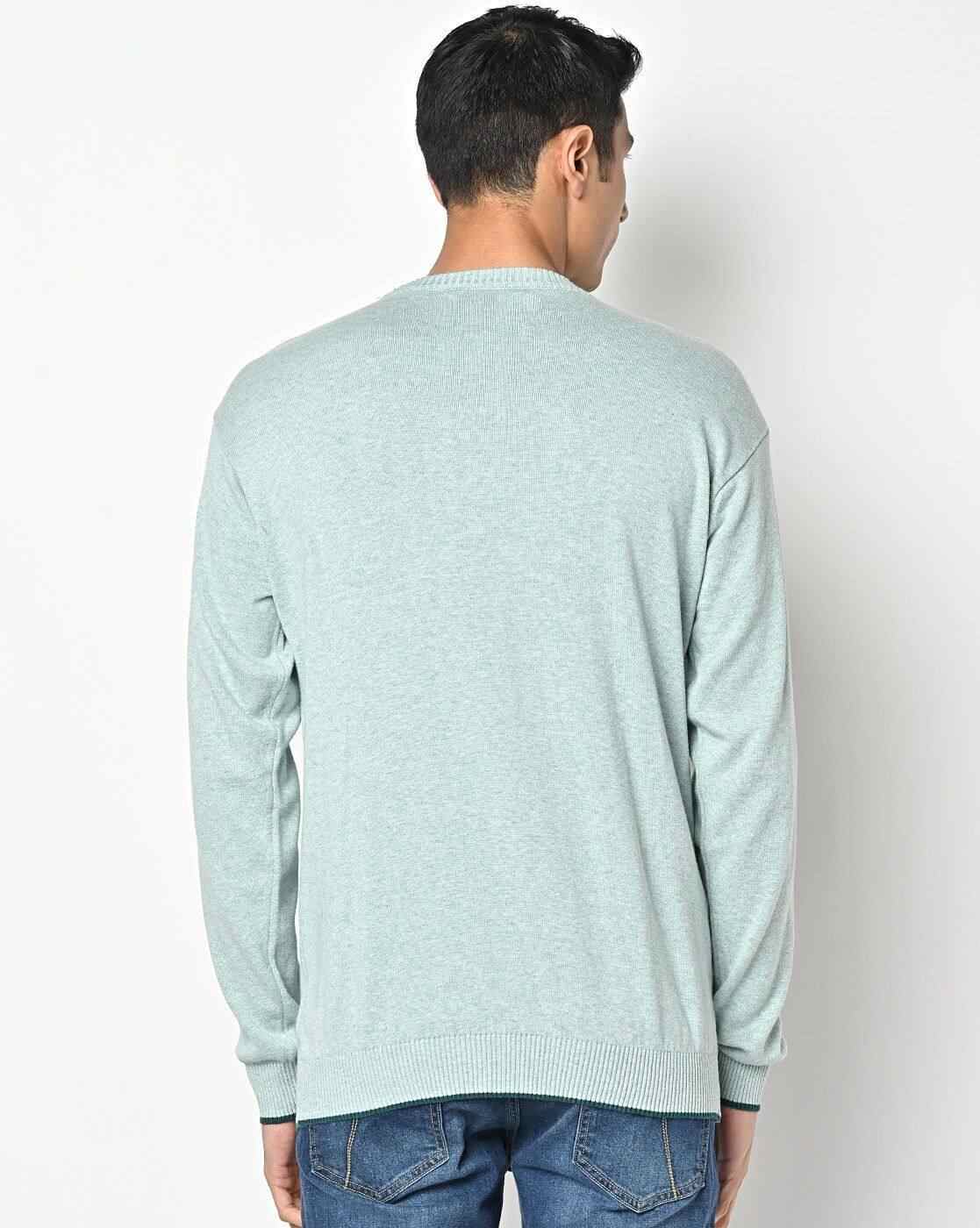 DUKE | Crew-Neck Pullover with Ribbed Hems|2