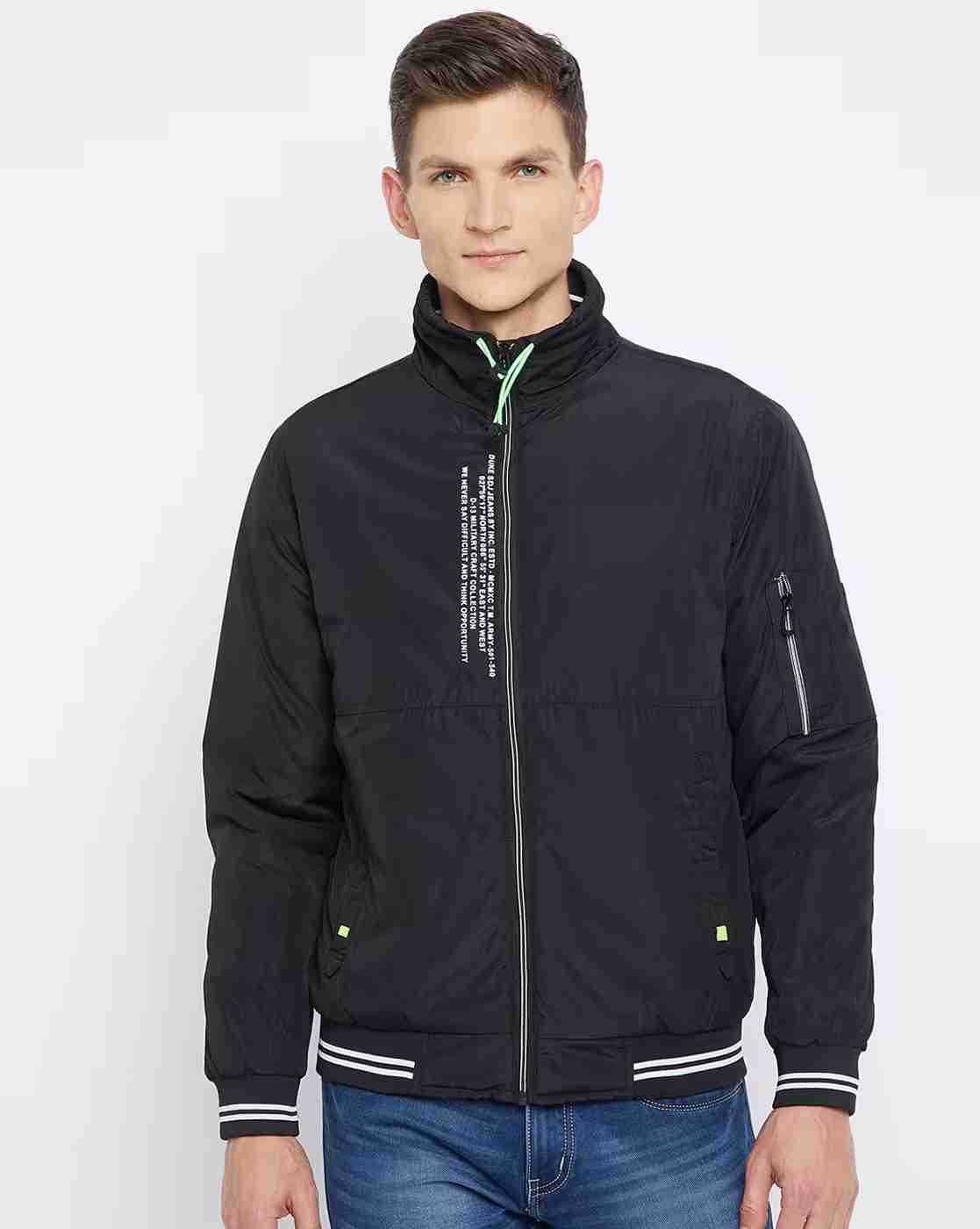 DUKE | Zip-Front Slim Fit Jacket with Detachable Hood|0