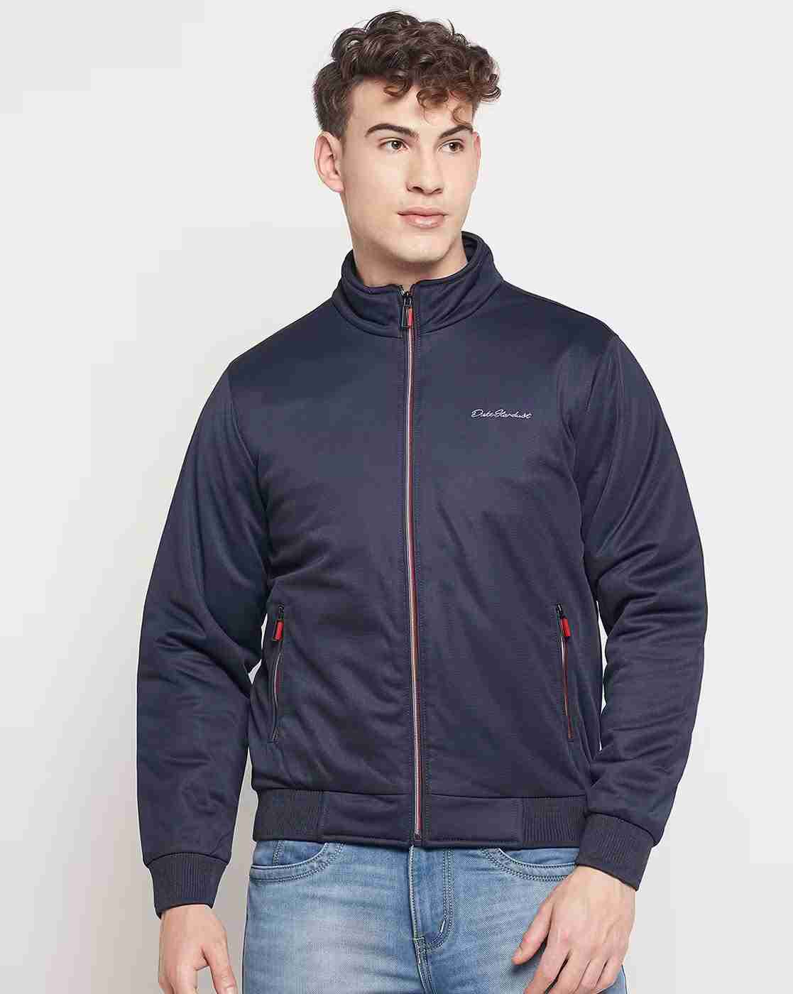 DUKE | Zip-Front Slim Fit Bomber Jacket with Insert Pockets|0