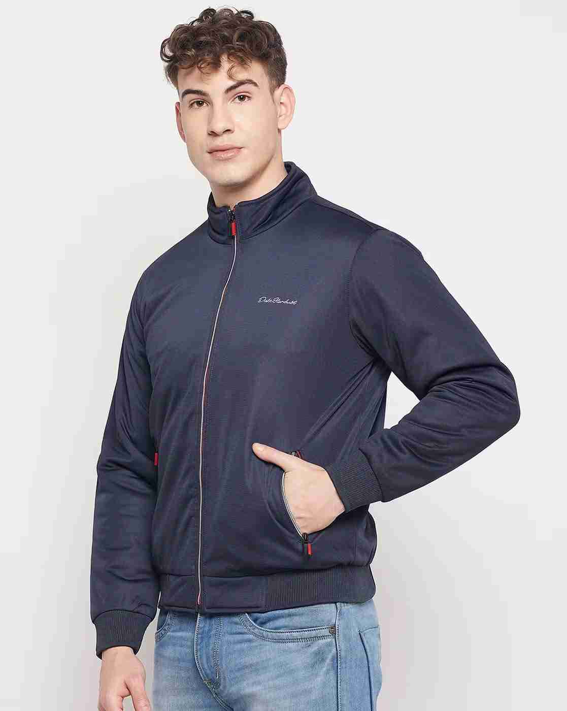 DUKE | Zip-Front Slim Fit Bomber Jacket with Insert Pockets|2