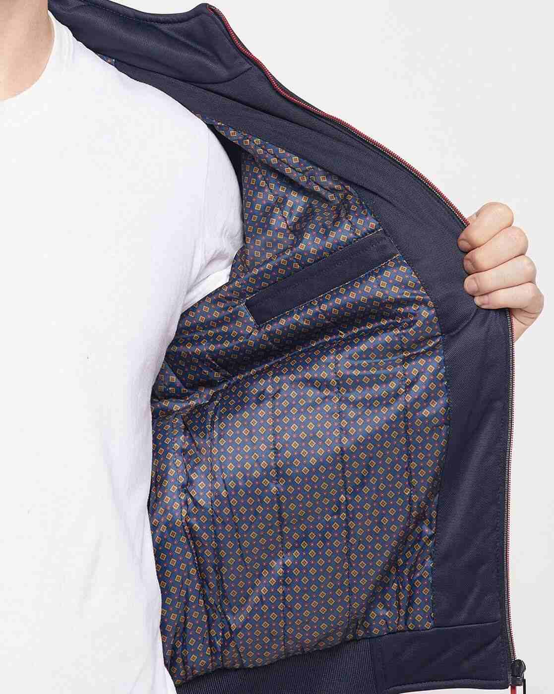 DUKE | Zip-Front Slim Fit Bomber Jacket with Insert Pockets|6