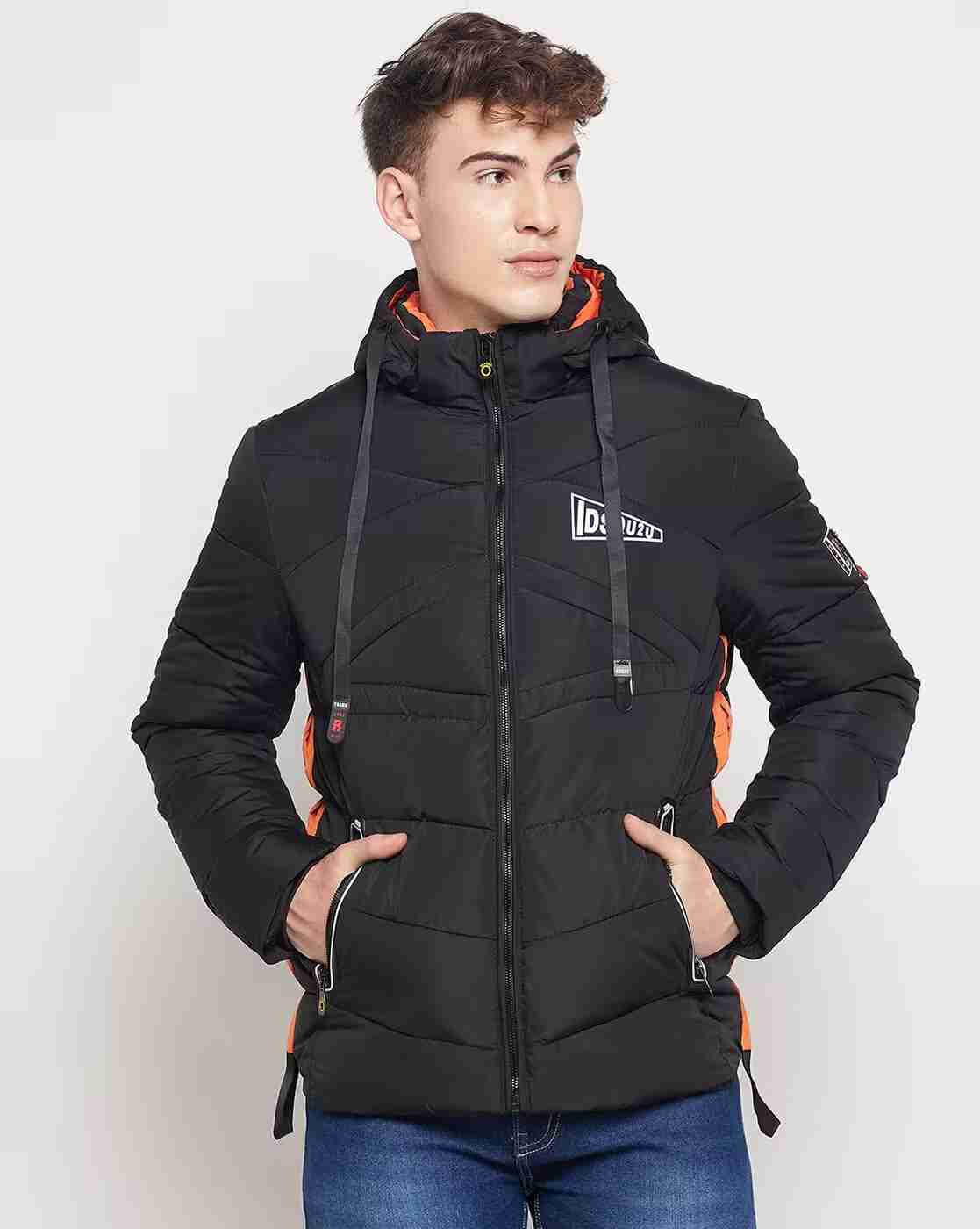 DUKE | Quilted Slim Fit Jacket with Hood|0