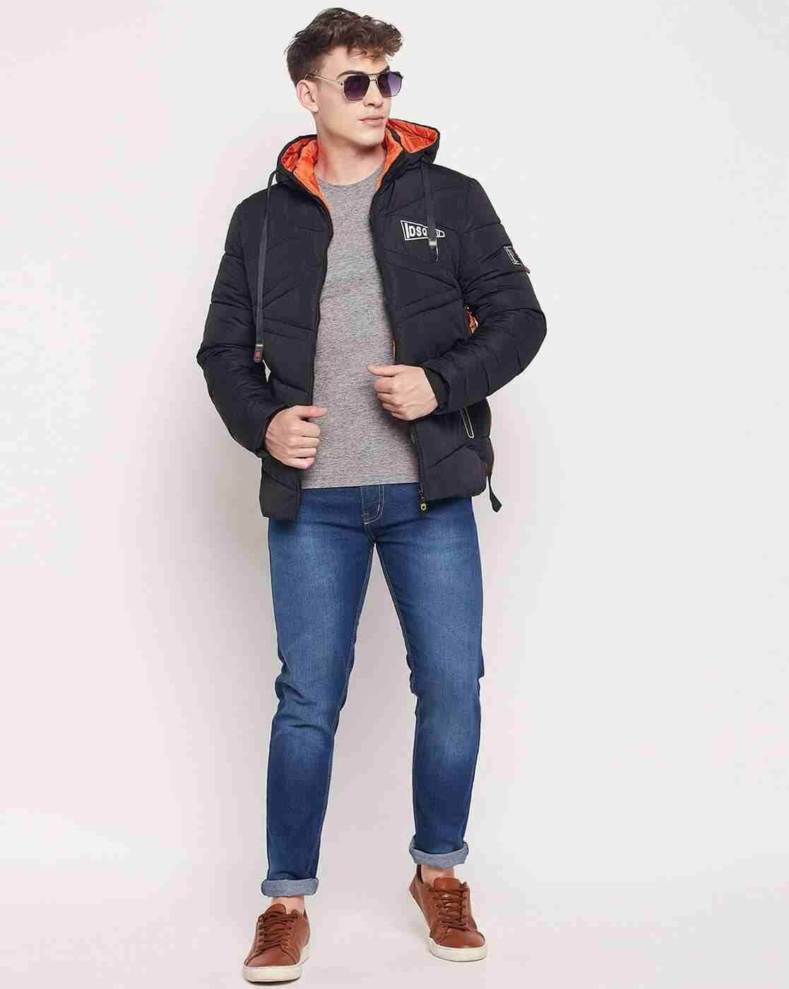 DUKE | Quilted Slim Fit Jacket with Hood|1