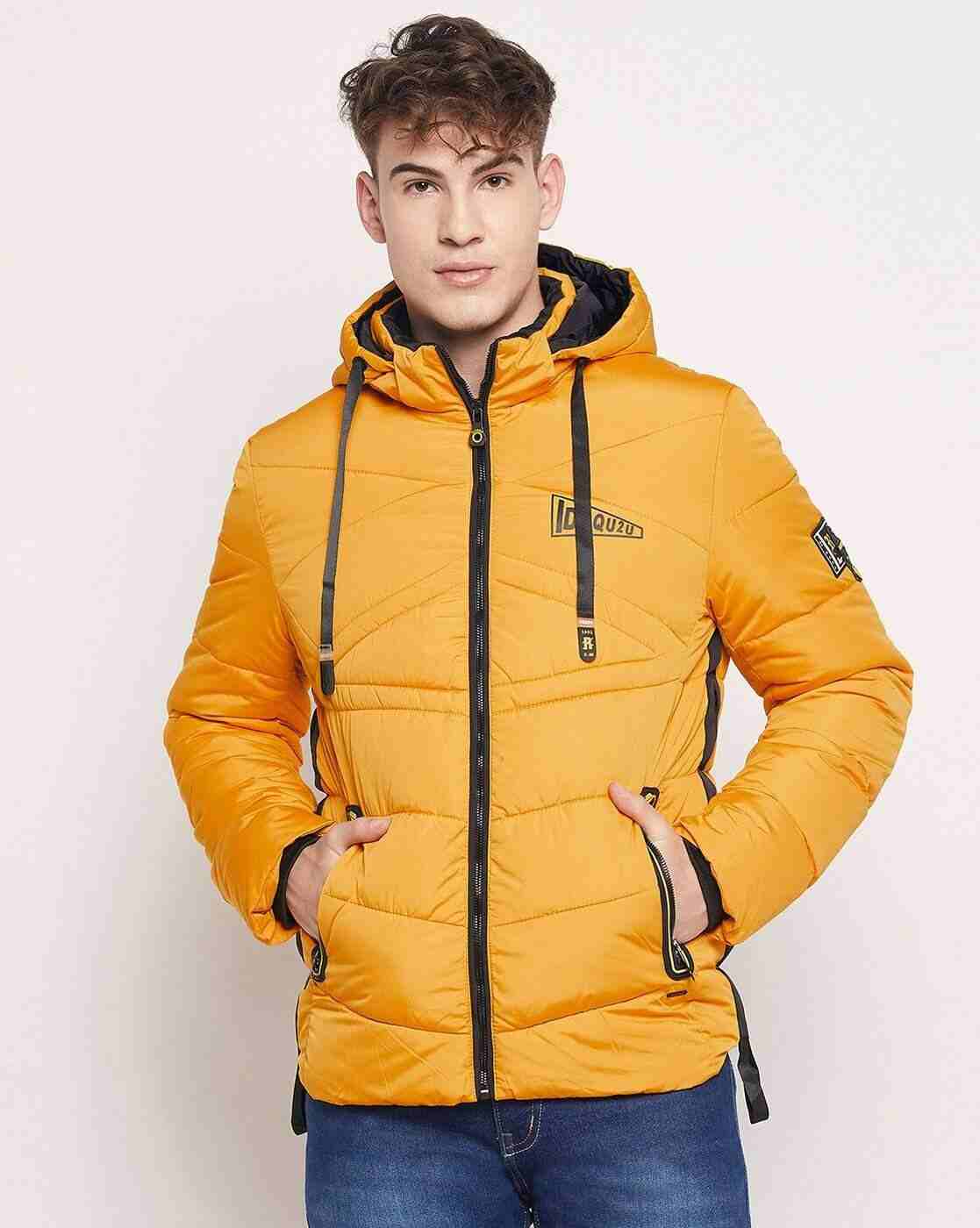 Quilted Slim Fit Jacket with Hood