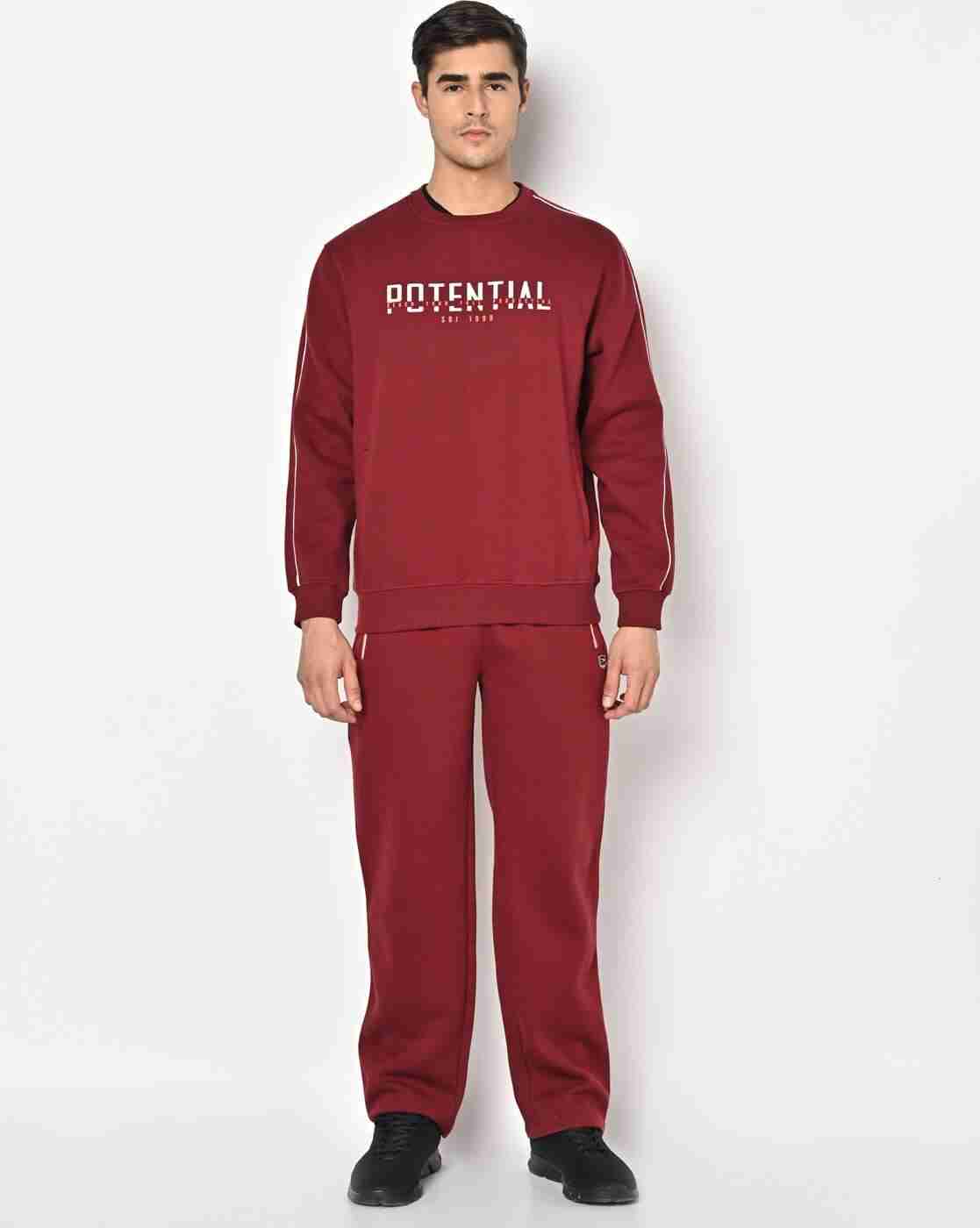 DUKE | Typographic Print Tracksuit Set|1
