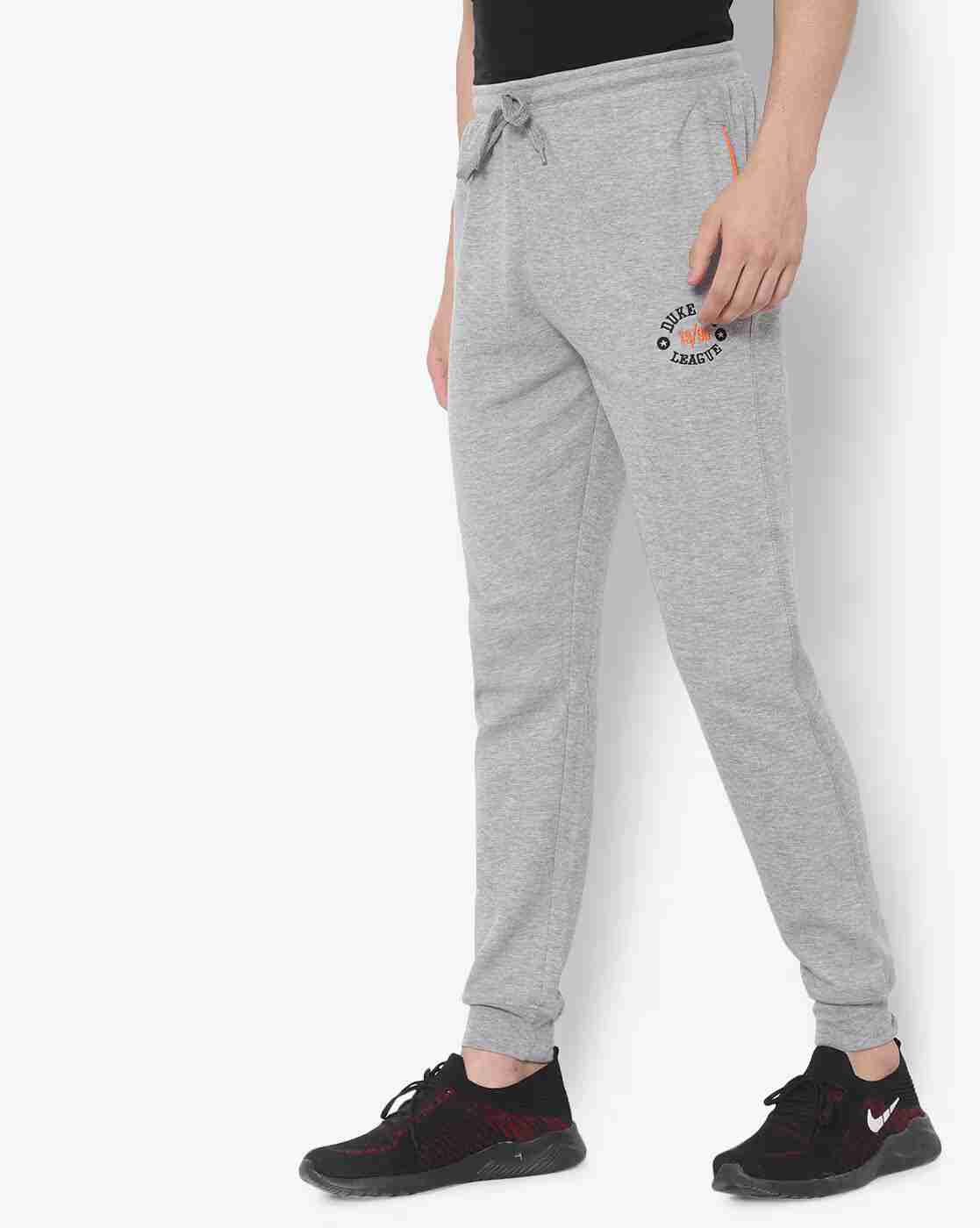 DUKE | Mid-Rise Joggers with Elasticated Drawstring Waist|0