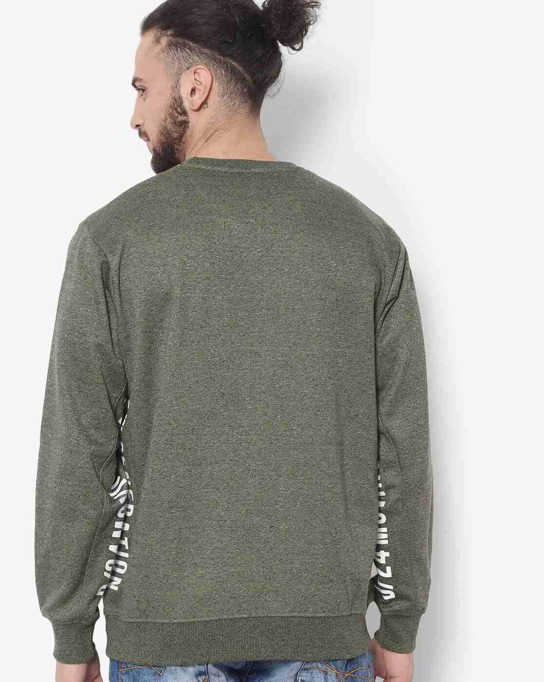 DUKE | Heathered Crew-Neck Sweatshirt|1