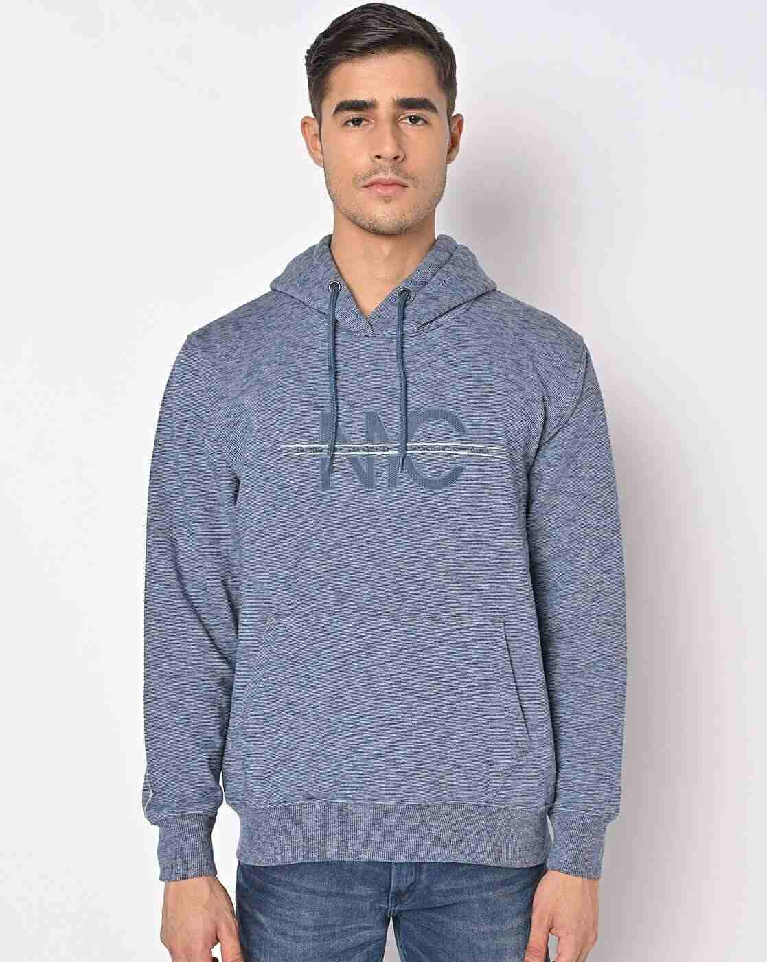 DUKE | Heathered Hoodie with Kangaroo Pocket|1