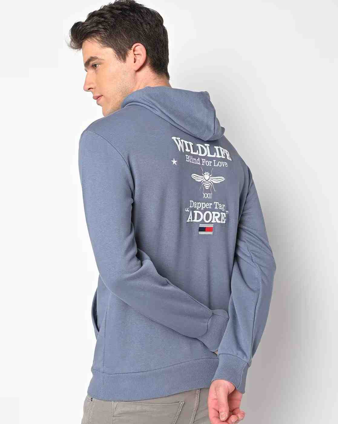 DUKE | Printed Hoodie with Kangaroo Pockets|0