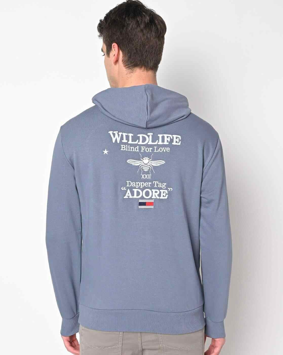 DUKE | Printed Hoodie with Kangaroo Pockets|2
