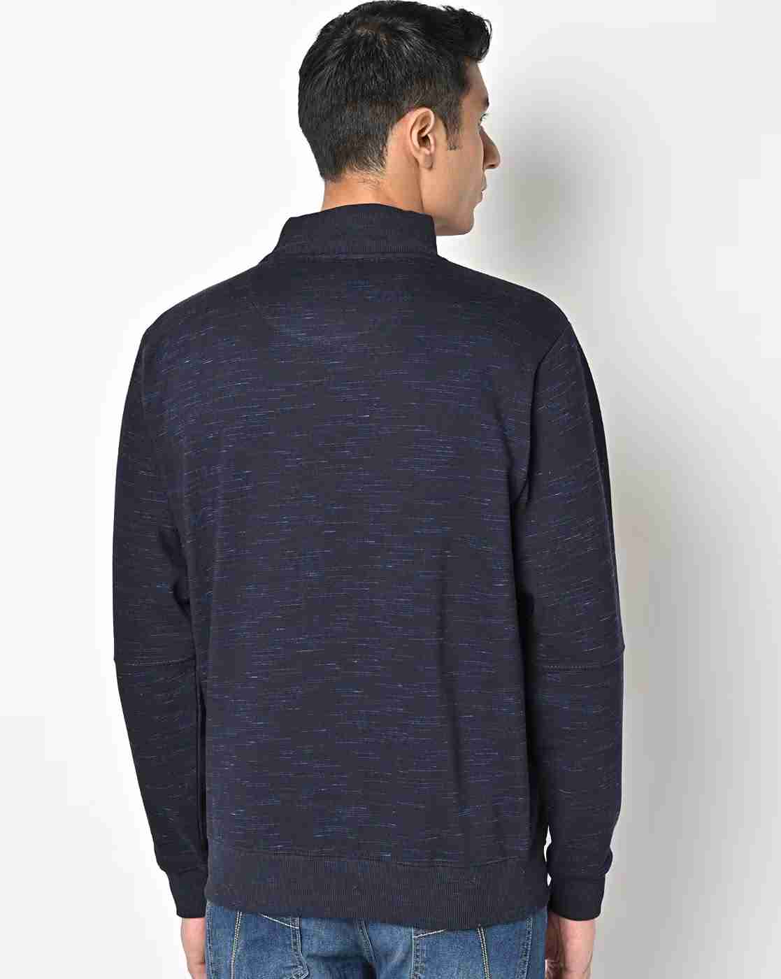DUKE | Typographic Print High-Neck Sweatshirt|2