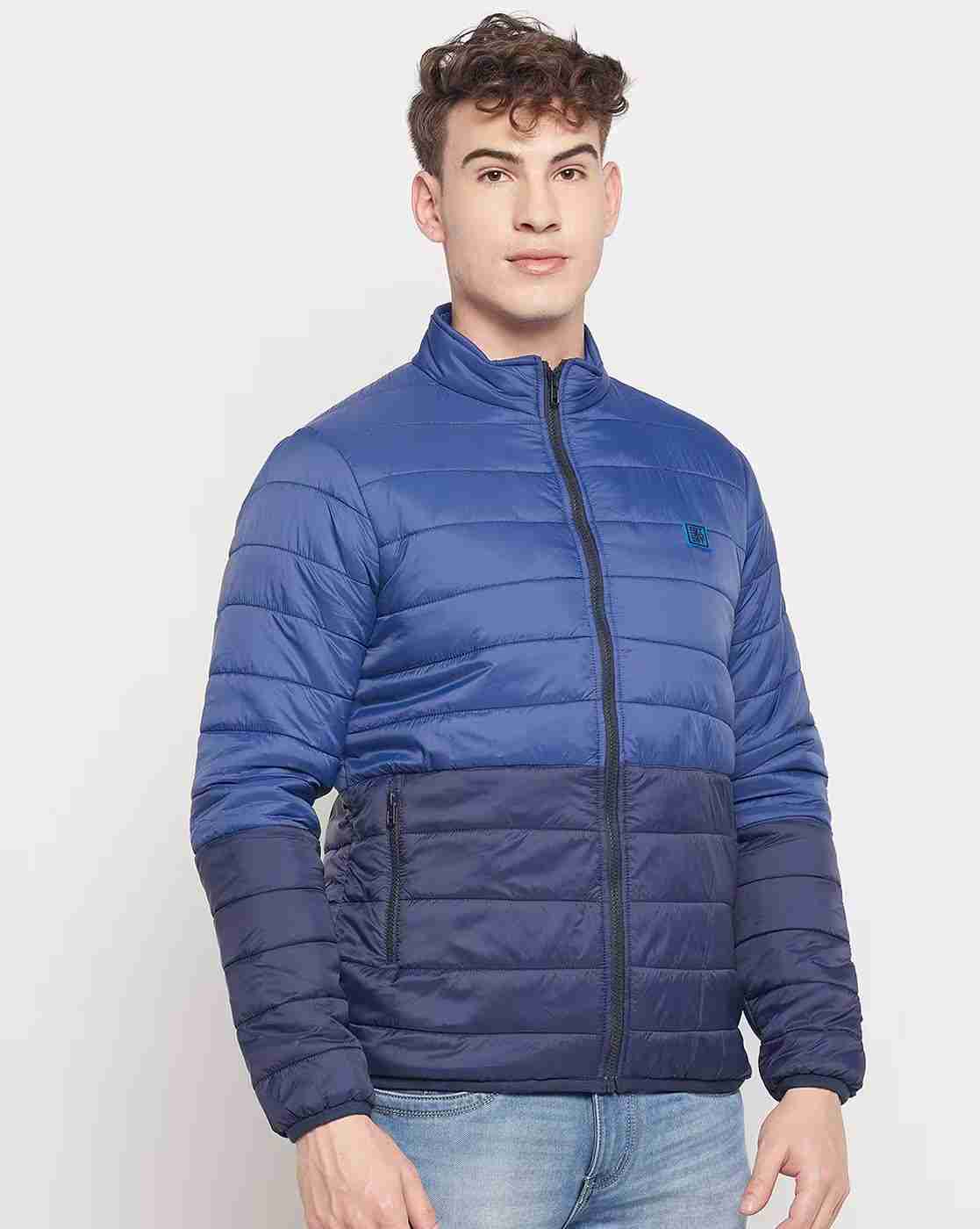 DUKE | Colourblock Slim Fit Quilted Jacket with Slip Pockets|3