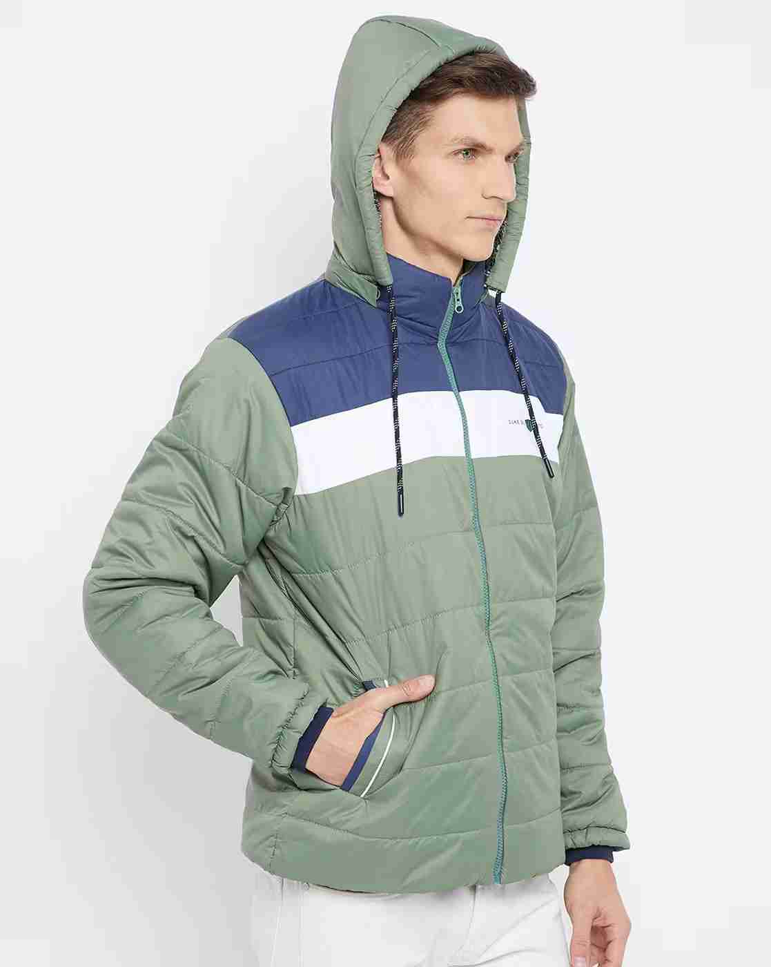 DUKE | Colourblock Quilted Jacket with Detachable Hood|3
