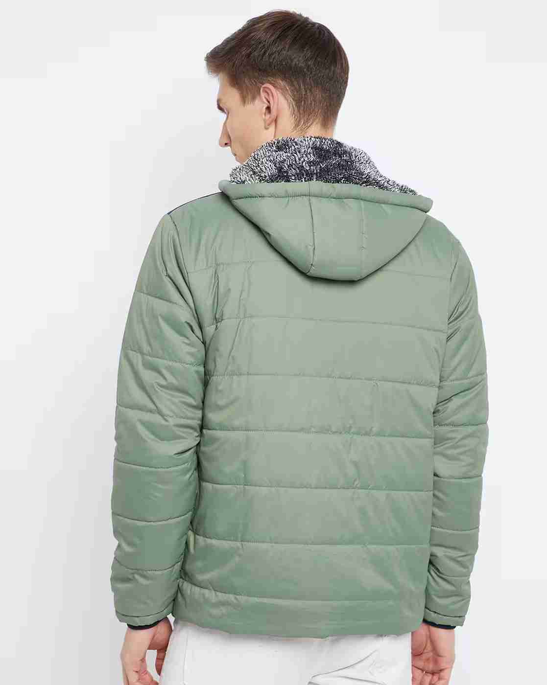 DUKE | Colourblock Quilted Jacket with Detachable Hood|4